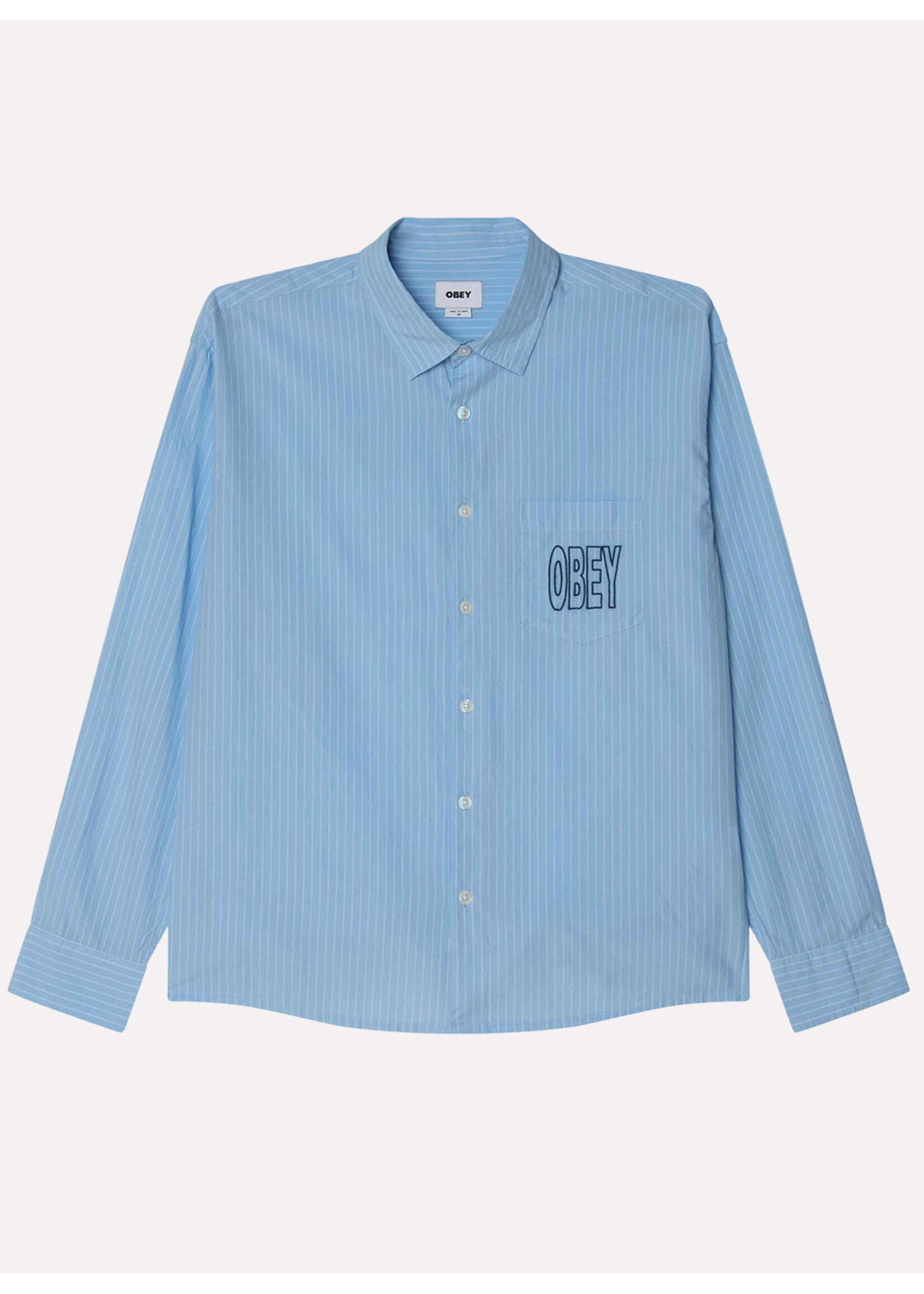 Obey Bigwig Blueprint Woven Cerulean Multi 181200414-CRU