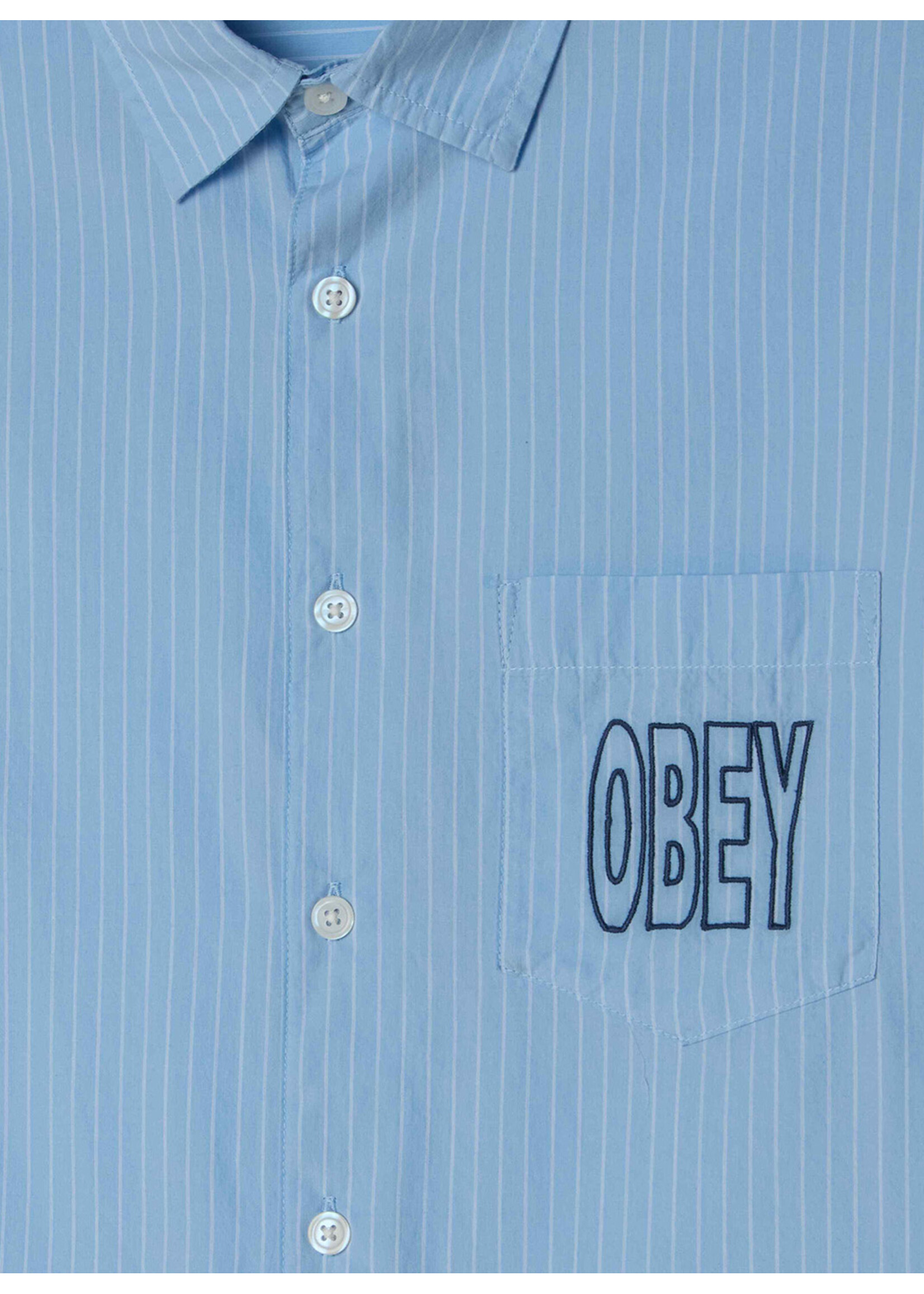 Obey Bigwig Blueprint Woven Cerulean Multi 181200414-CRU