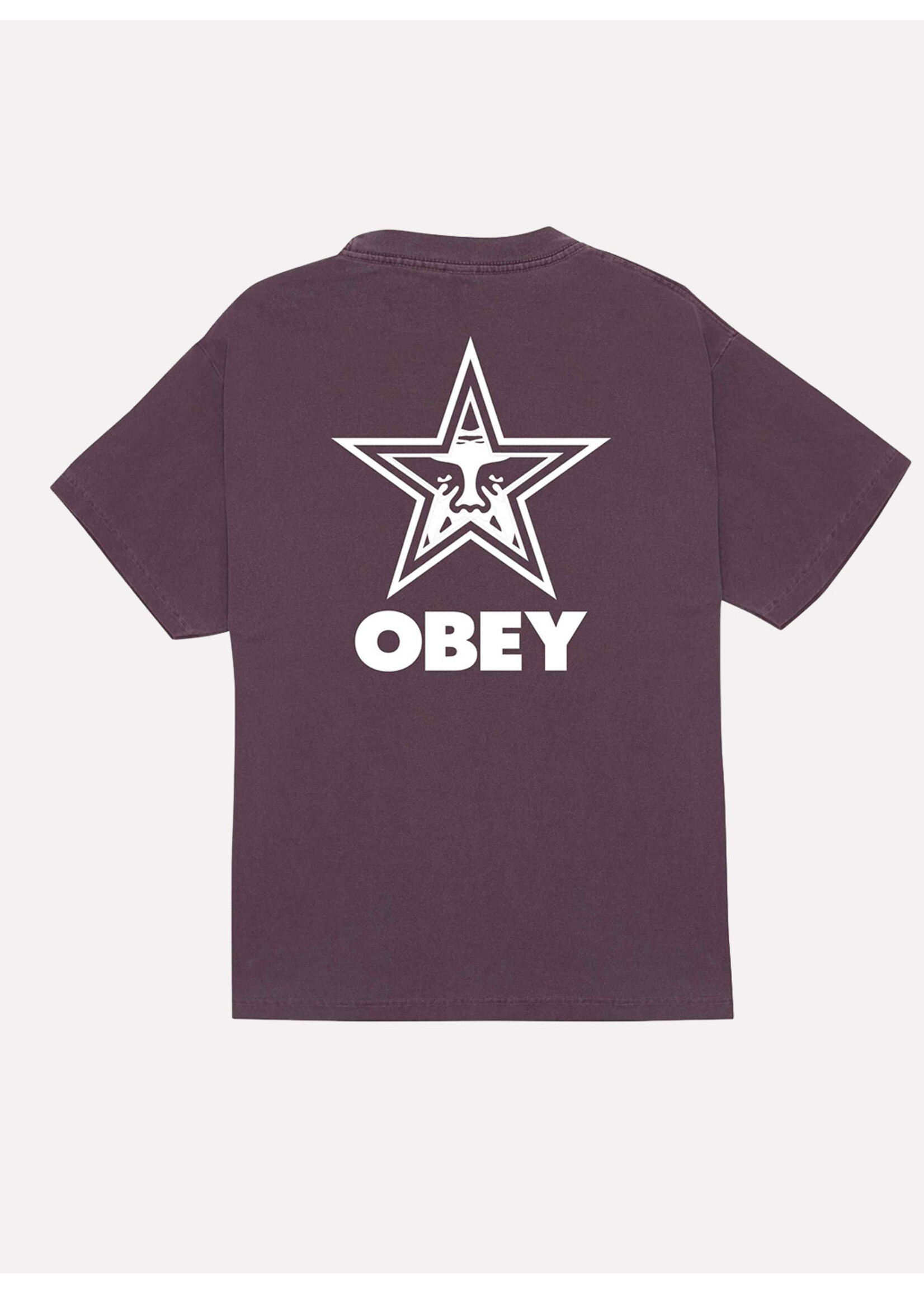 Obey Obey Bold Star Pigment Plum Perfect 167924225-PLP