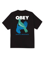 Obey Obey Sound & Resistance Tee Bird Black 165264213-BLK