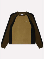 Obey Raglan Crewneck Sweater Mermaid Green 151000116-MMG