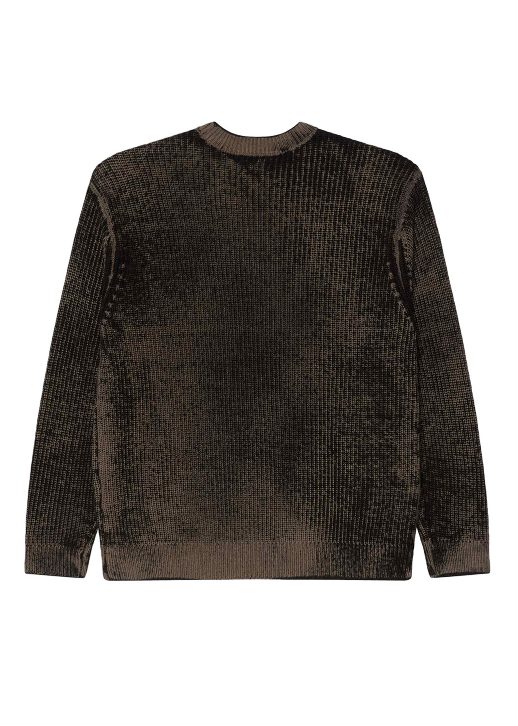 Obey Obey Spray Effect Sweater Black Multi 151000109-BKM