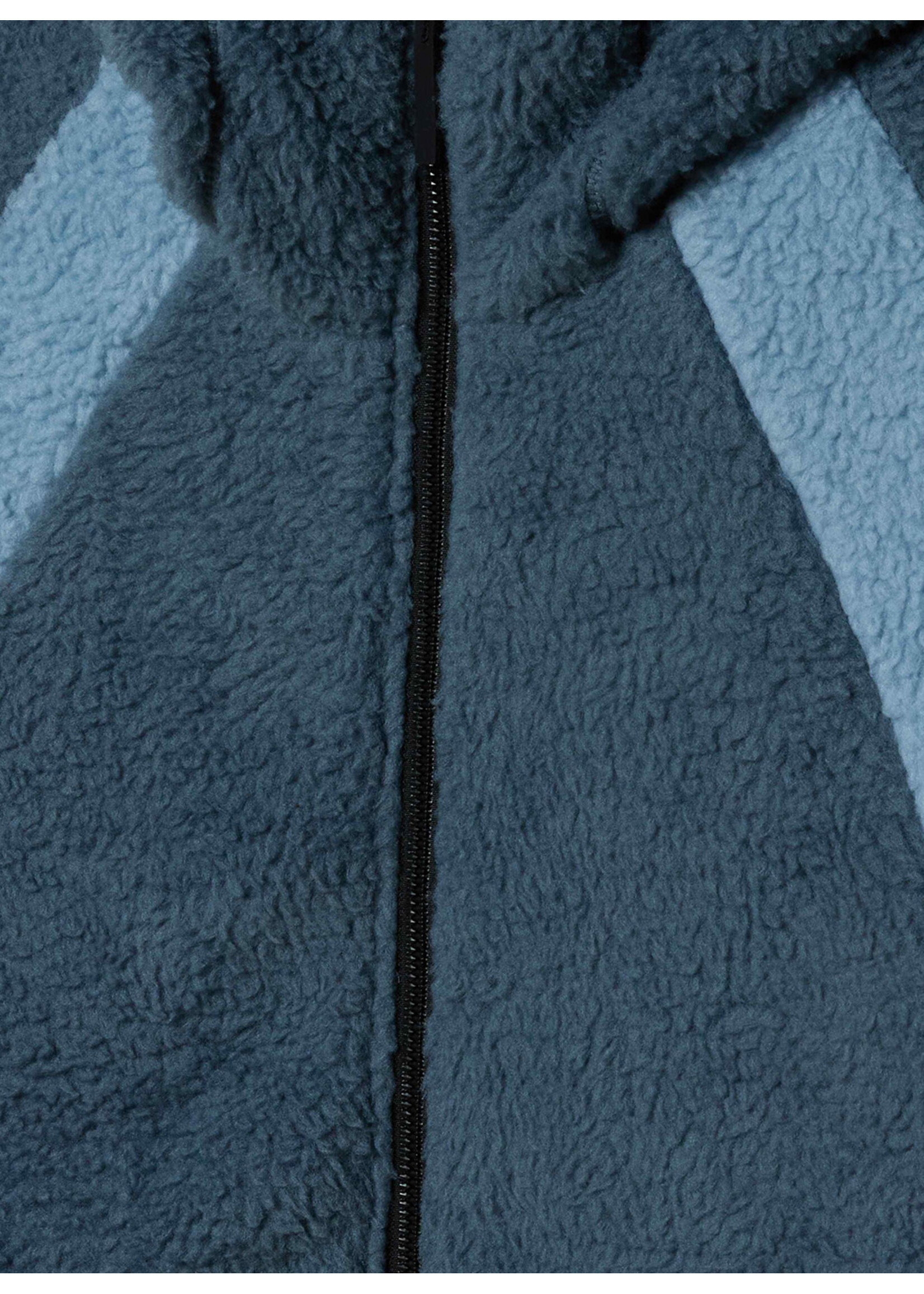 Obey Obey Alta Fleece Jacket Blue Multi 121800604-BMU