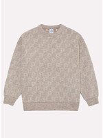 Polar Skate Co. George Sweater P Pattern Sand PSC-F25-57