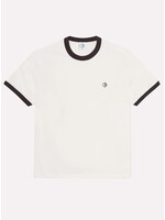 Polar Skate Co. Ringer Tee Ivory/Chocolate PSC-F25-20