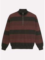Polar Skate Co. Surf Half Zip Sweater Dirty Black/Brownstone PSC-F25-14