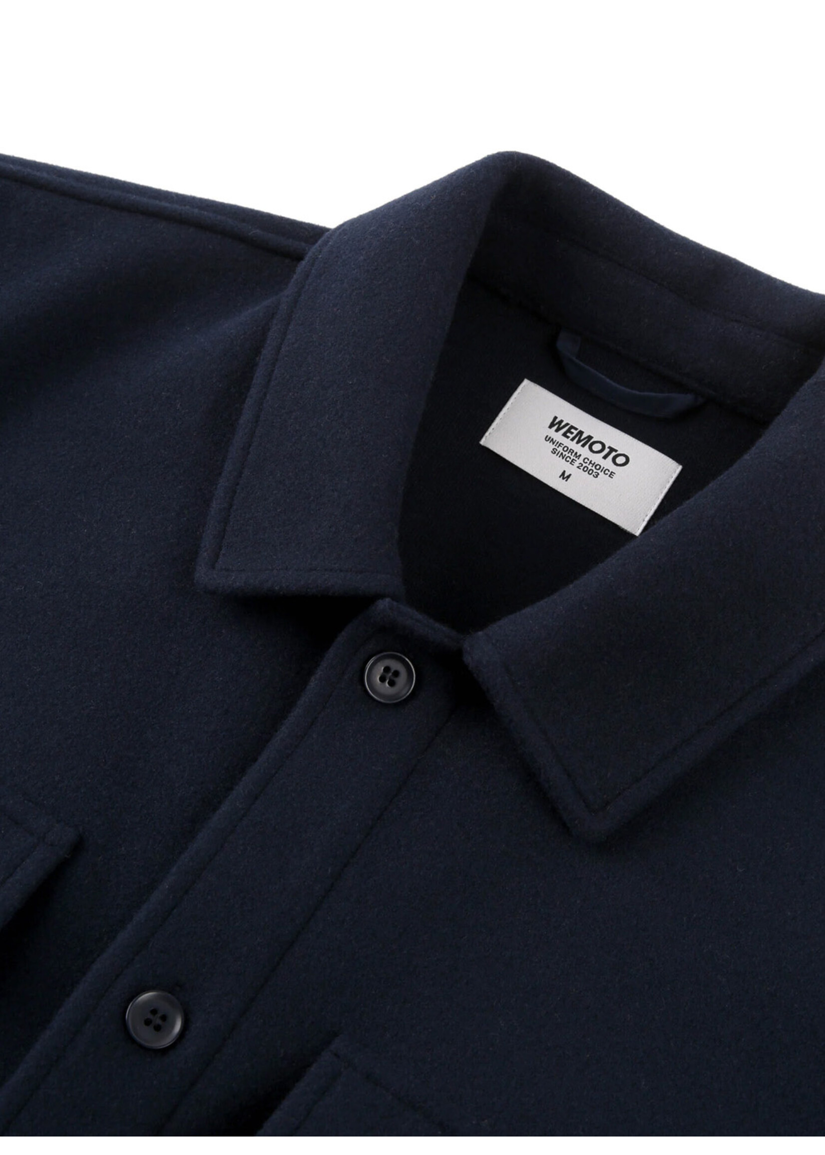 Wemoto Jean Shirt Navy Blue 261.321-400