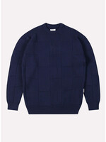 Wemoto Johnson Sweater Navy Blue 261.509-400