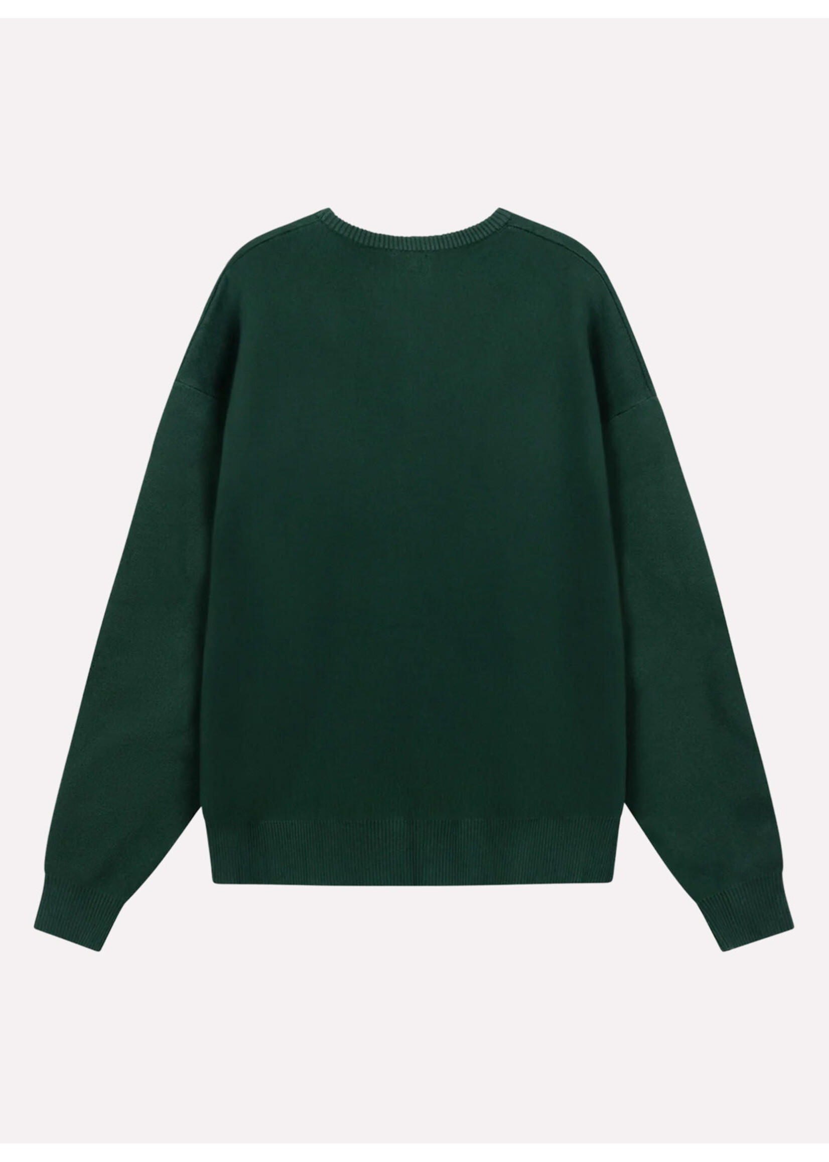 Comfort Club Meander Knit Crewneck Rain Forest CC-52026