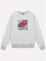 Comfort Club Minerva Crewneck Light Grey Marl CC-52010