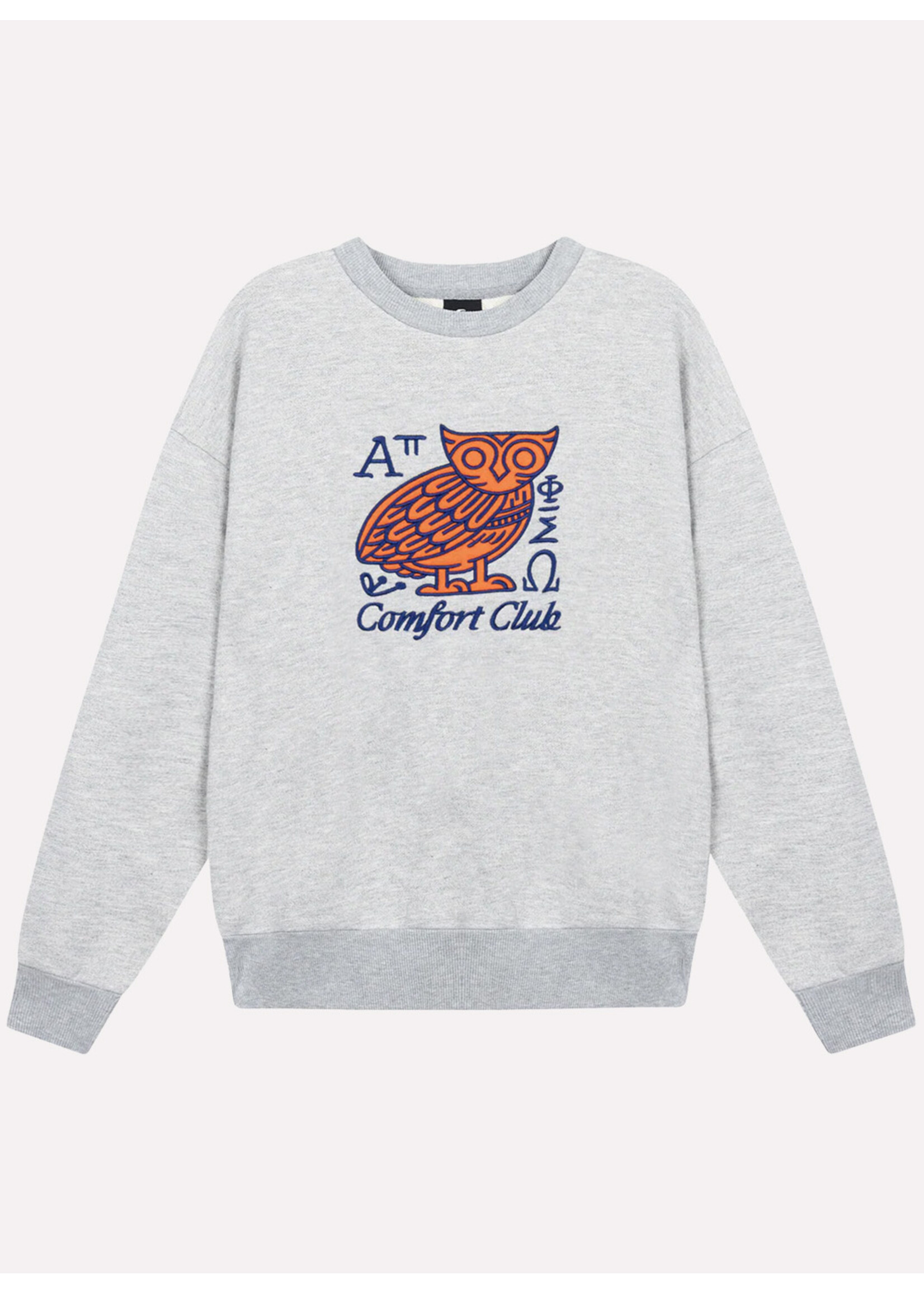 Comfort Club Minerva Crewneck Light Grey Marl CC-52010