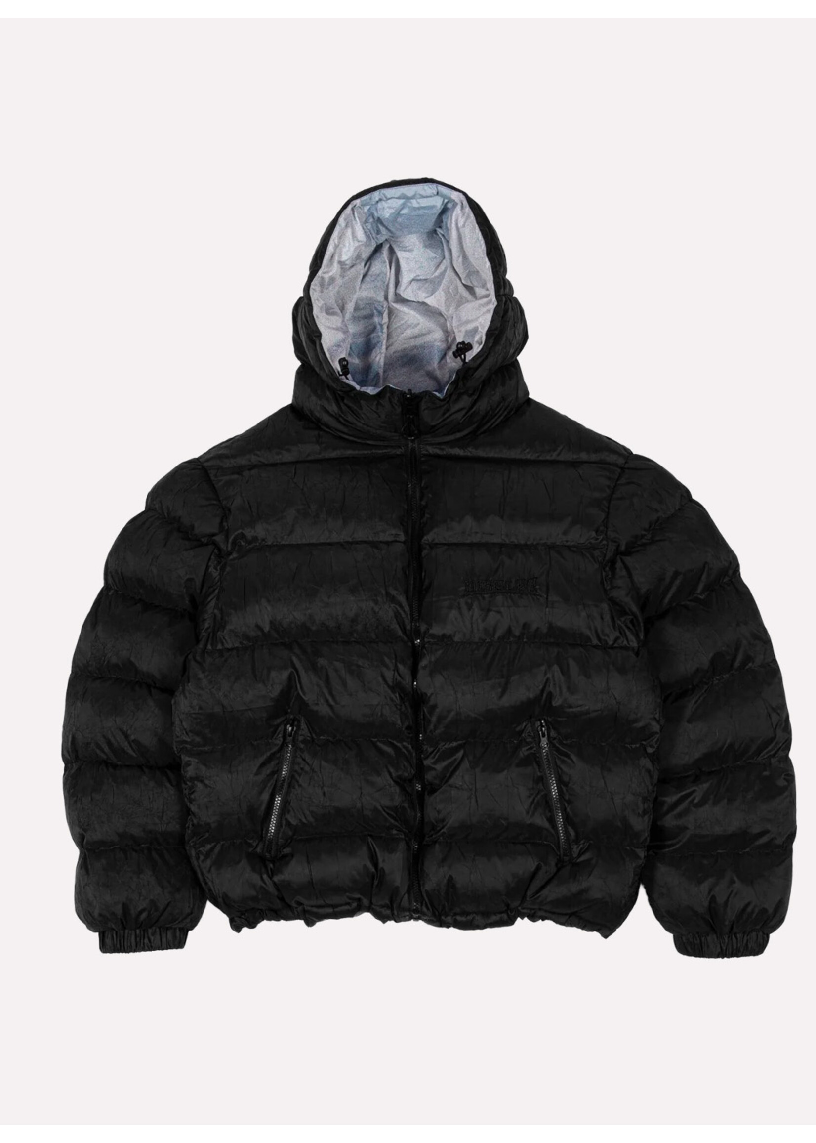Wasted Paris Elevation Puffer Jacket Black/Multi WPFA25JA003