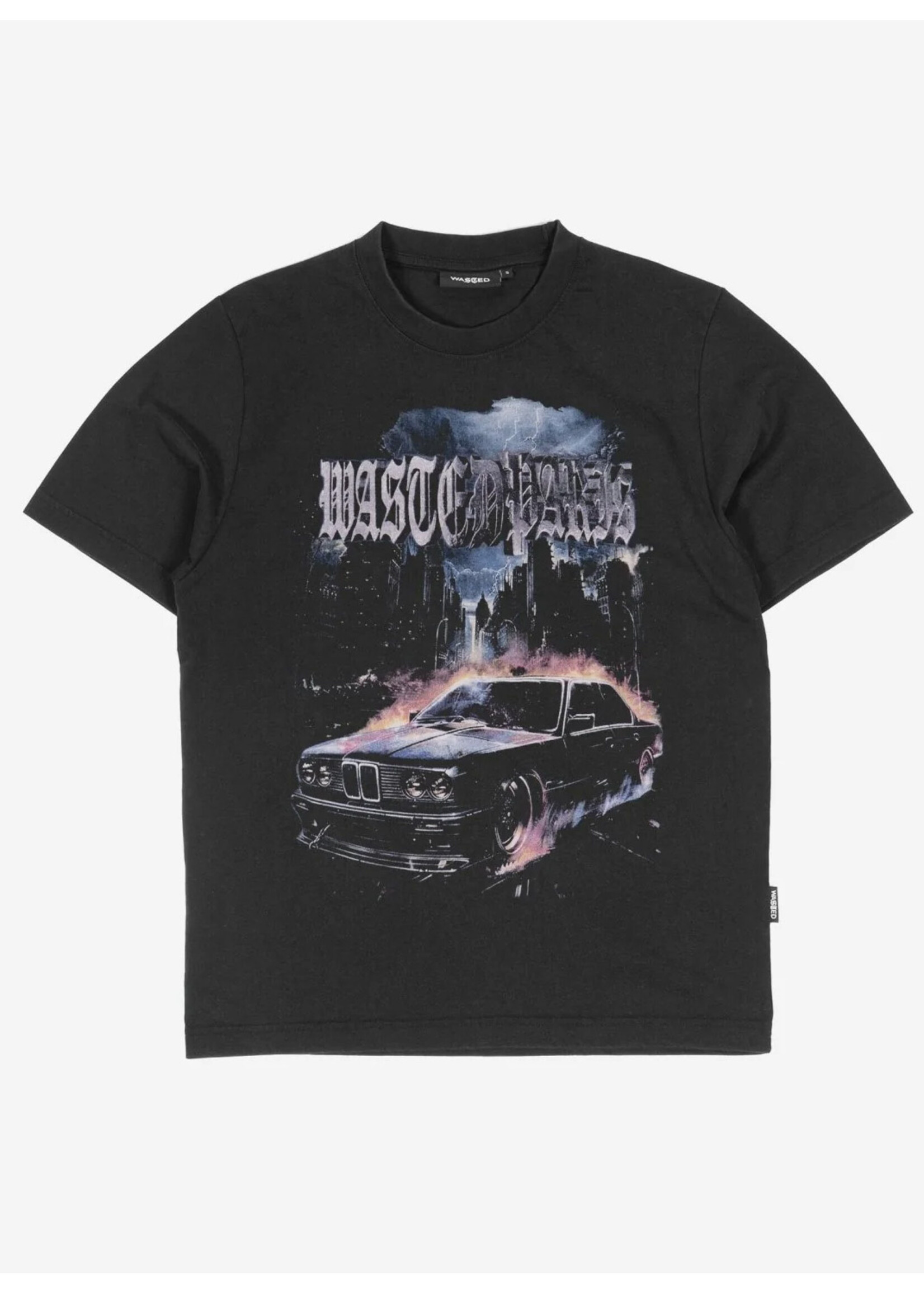 Wasted Paris Run T-shirt Faded Black WPFA25TE020