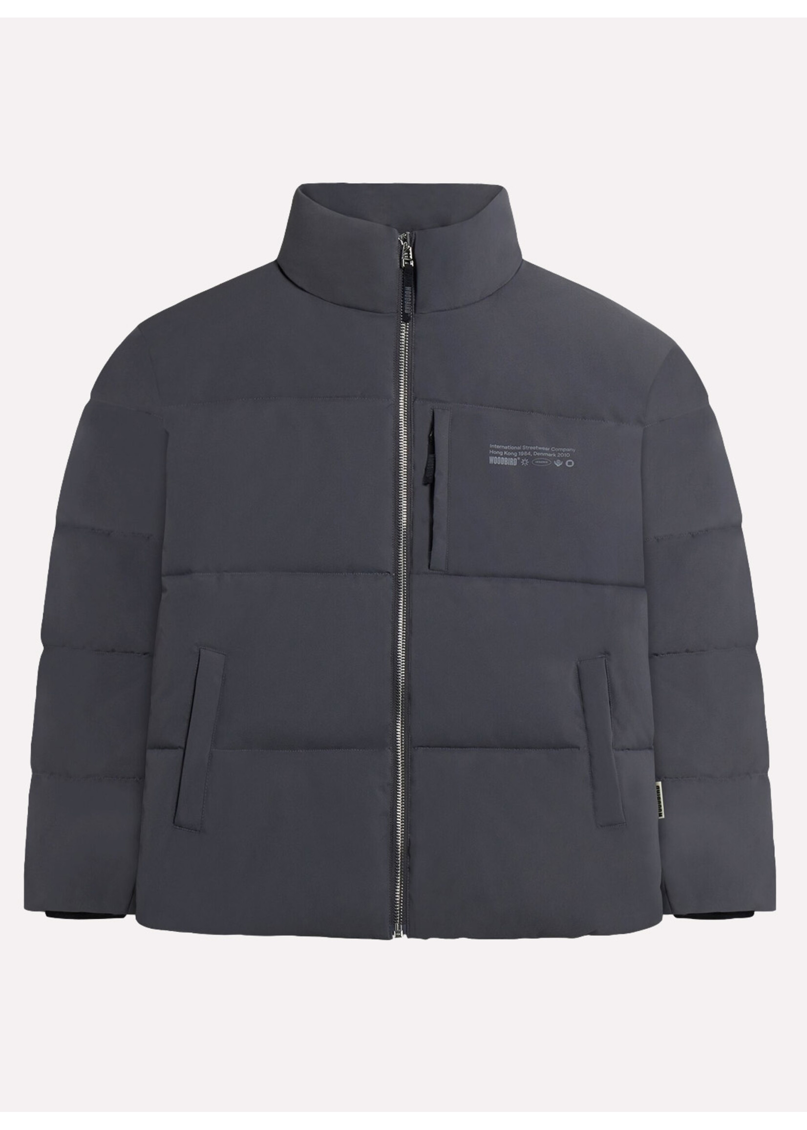 Woodbird WBDapper Puff Jacket Antra Grey 2436-912