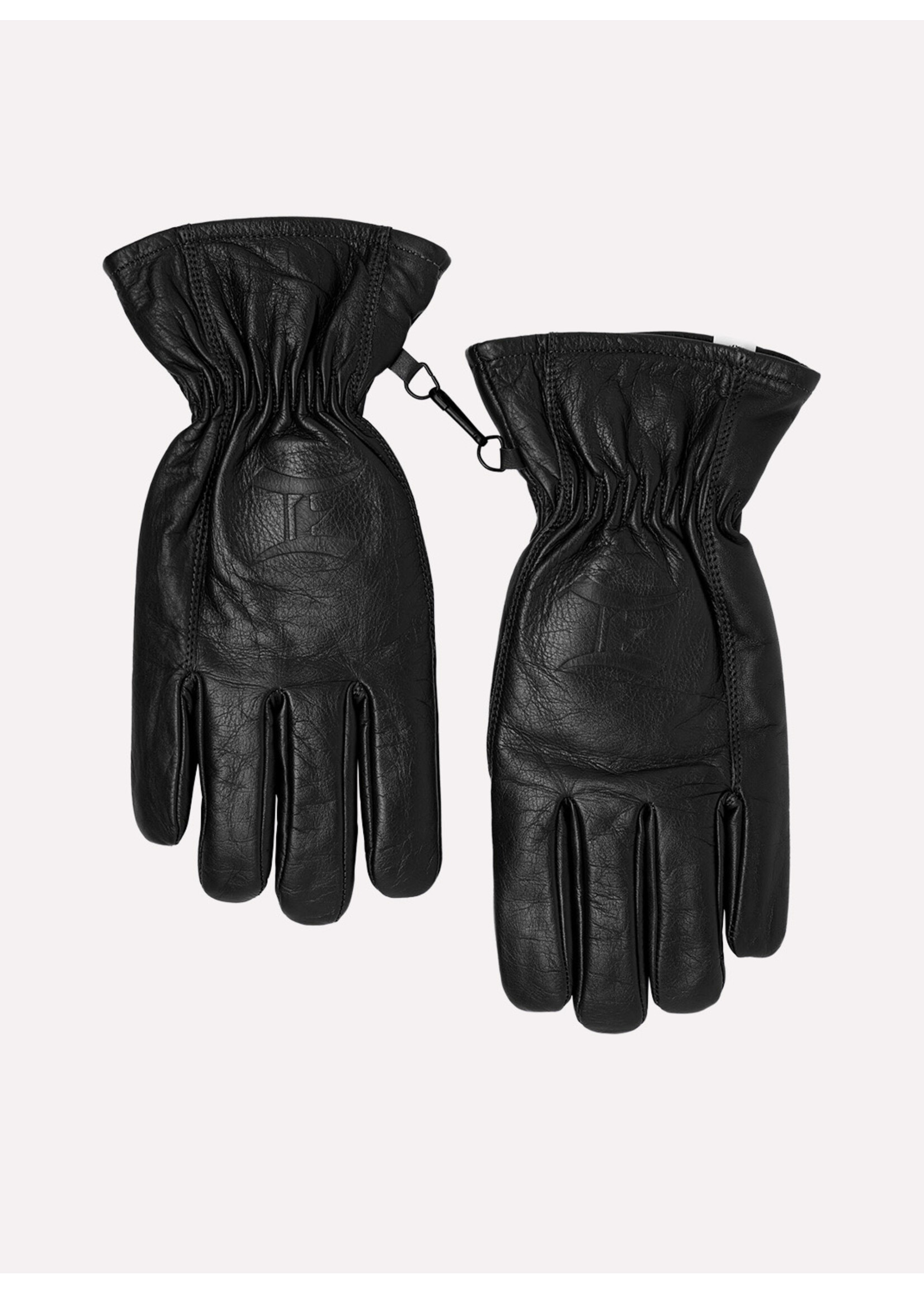Edwin Function Gloves Black Leather I035723