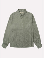 Woodbird WBBuzo Paisley Shirt Grey Green 2546-700