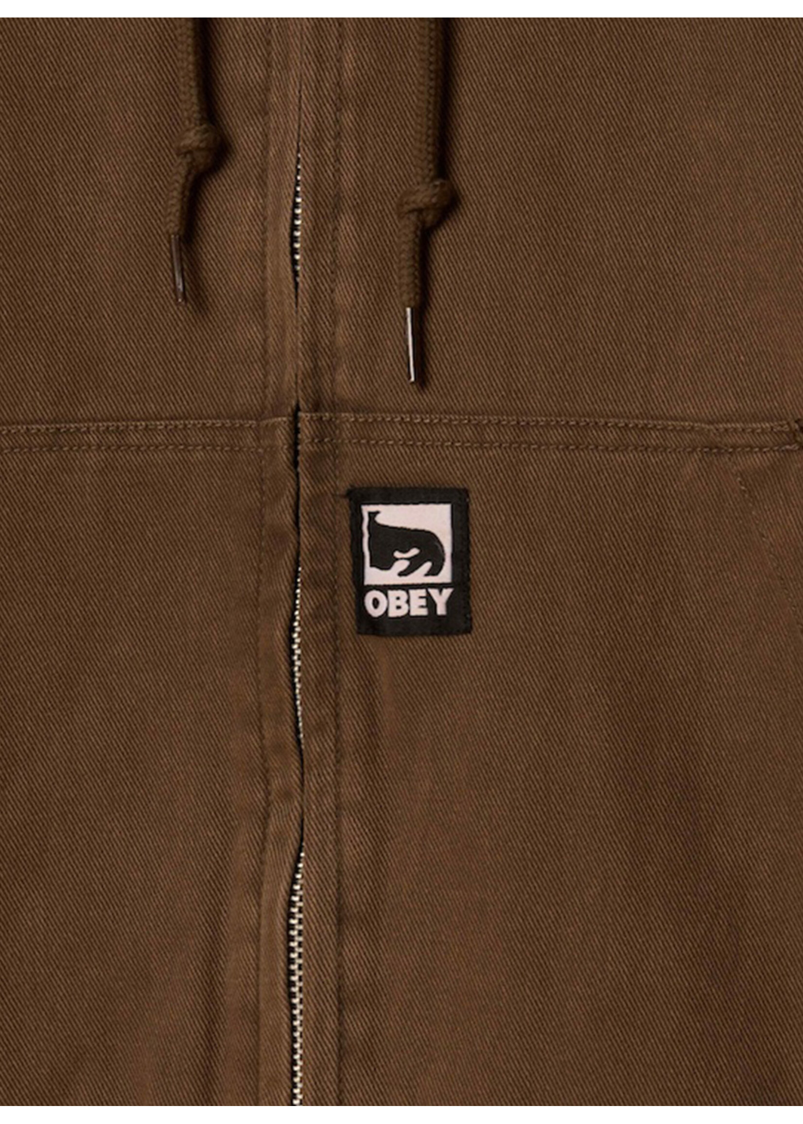 Obey Obey Randy Zip Up Hood 121800612-WRN