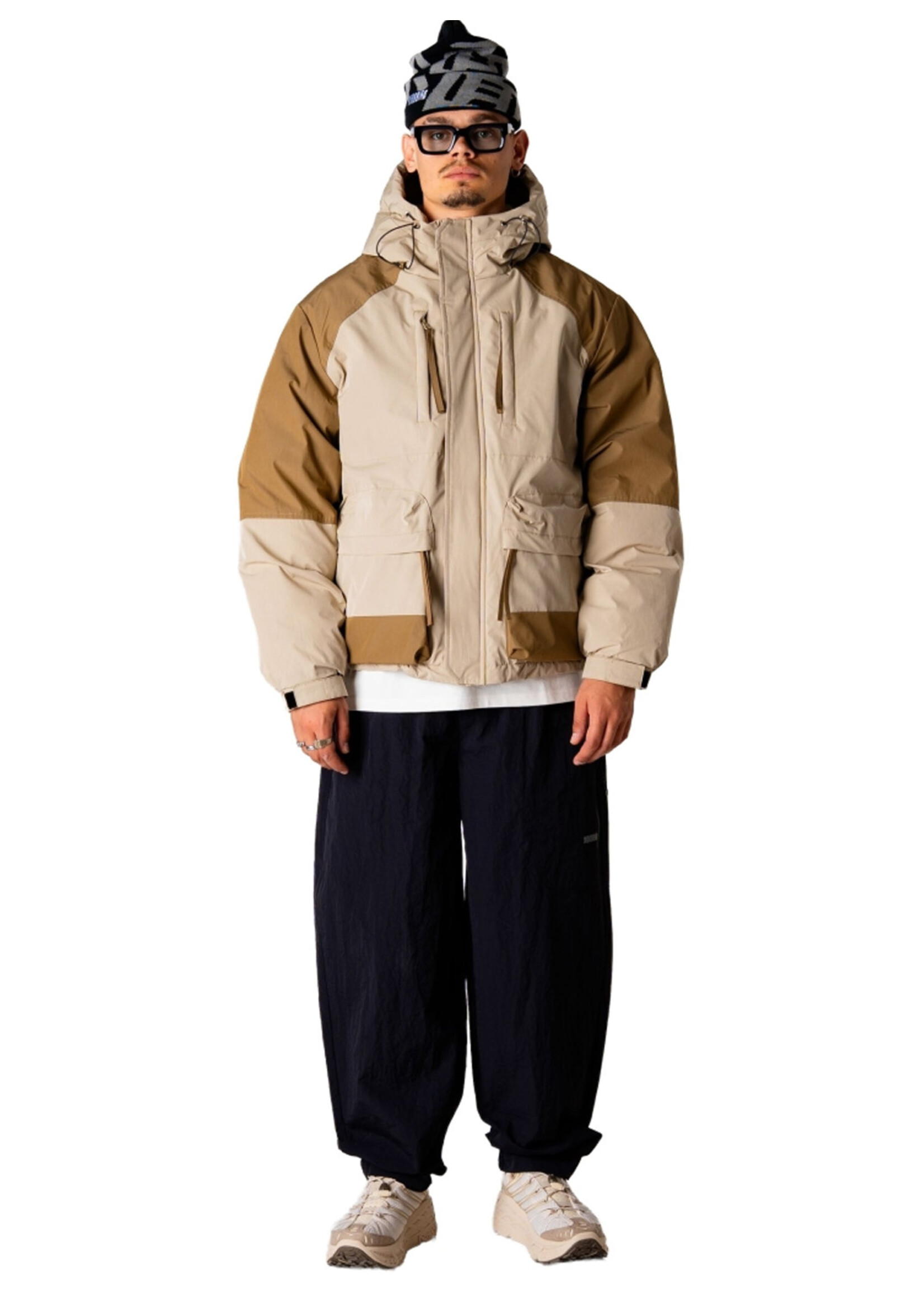 Woodbird WBLao Tech Jacket Khaki 2536-900