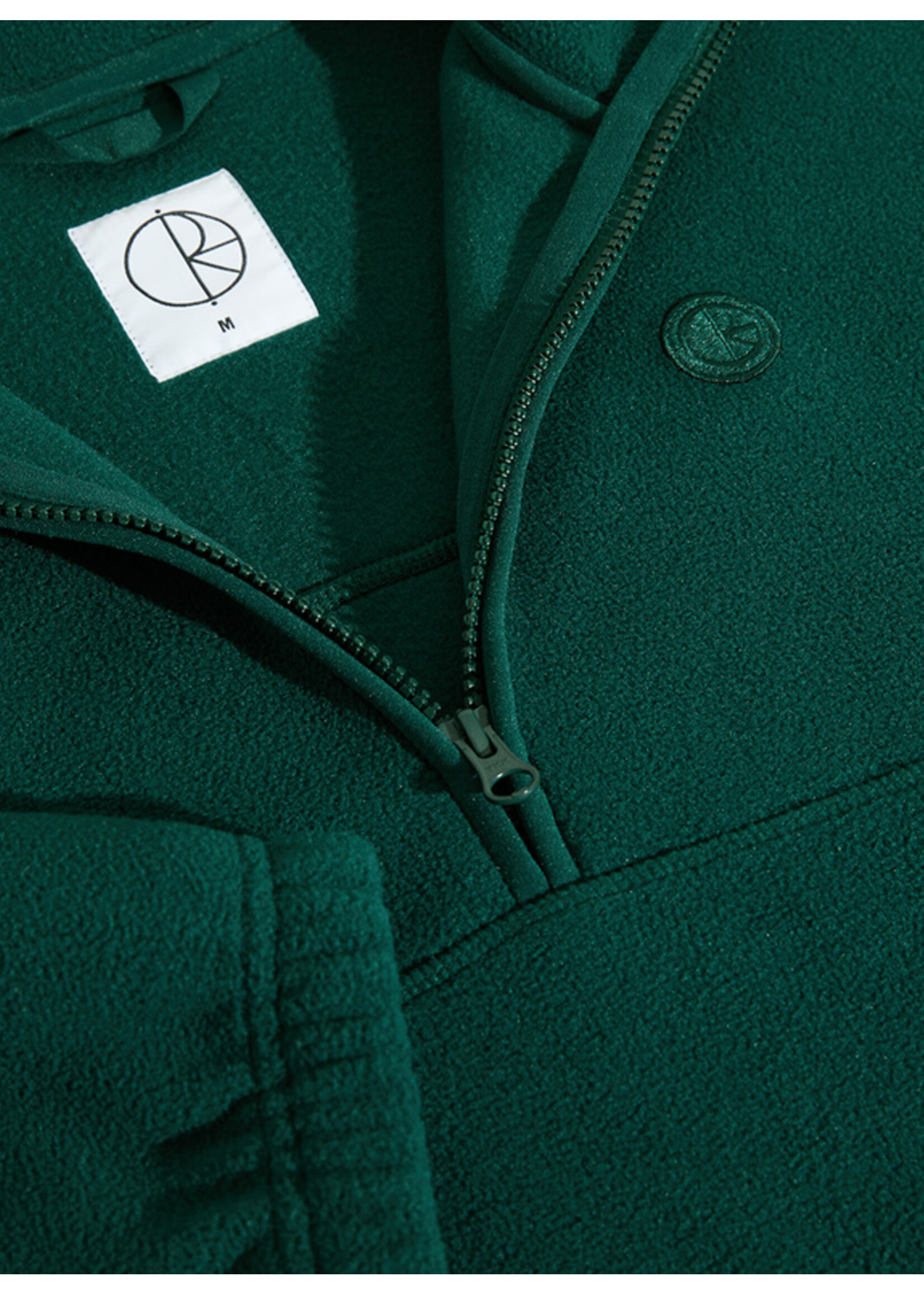 Polar Skate Co. Ivan Half Zip Sweatshirt Dark Emerald