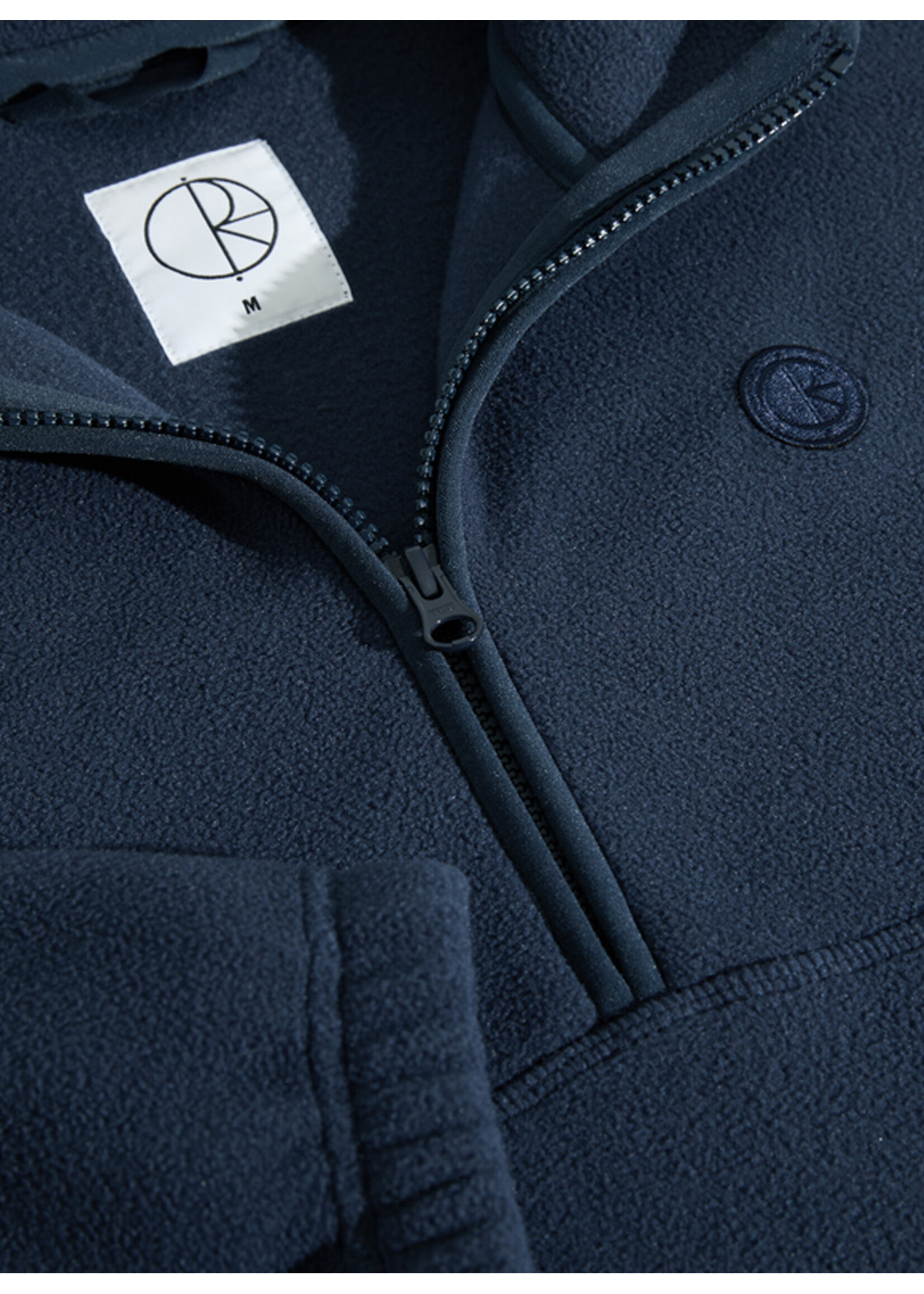 Polar Skate Co. Ivan Half Zip Sweatshirt Grey/Blue PSC-W25-41