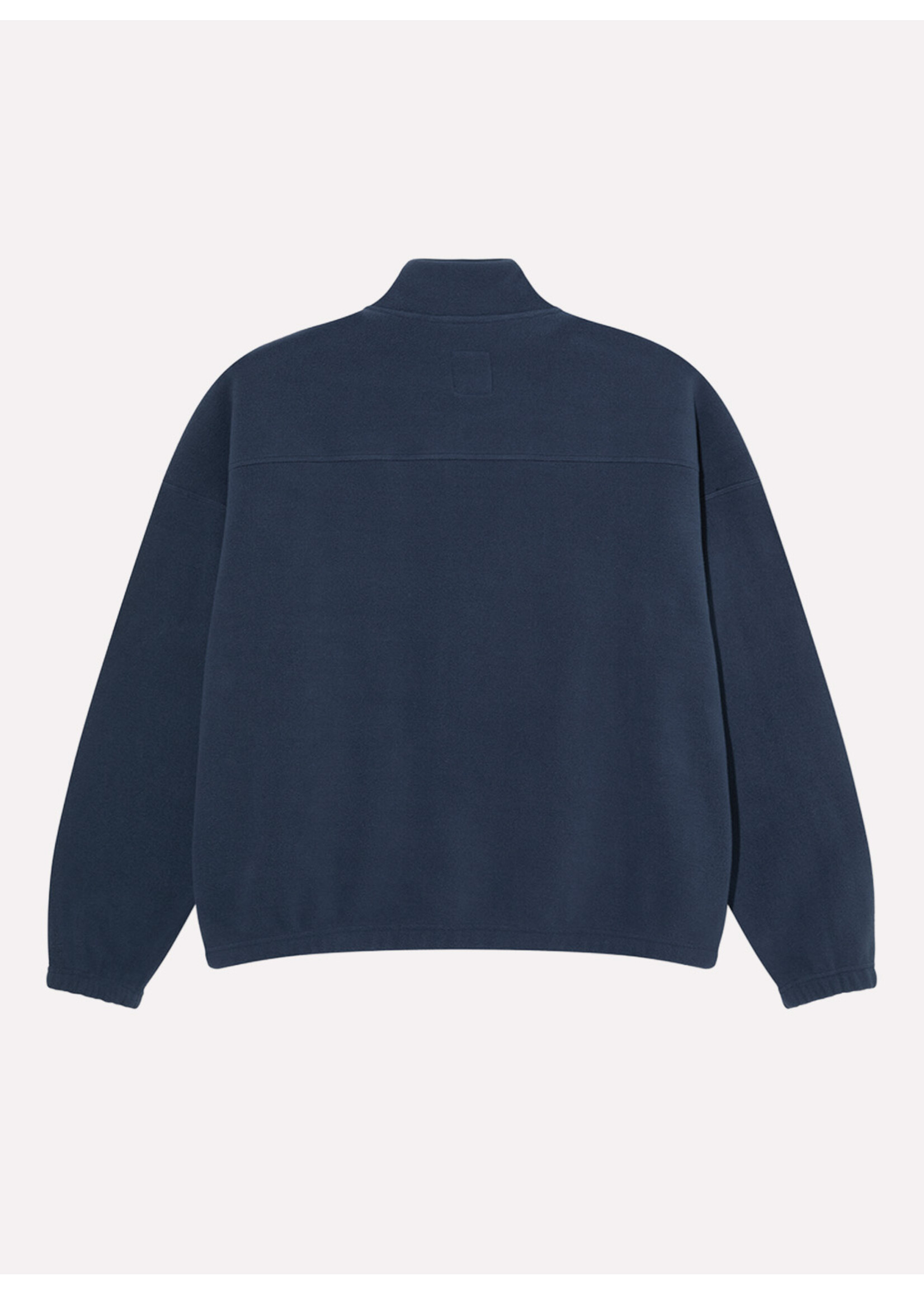 Polar Skate Co. Ivan Half Zip Sweatshirt Grey/Blue PSC-W25-41