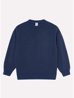 Polar Skate Co. George Sweater P Pattern Blue/Green PSC-W25-9