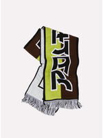 Polar Skate Co. Football Scarf Squares Green/Brown