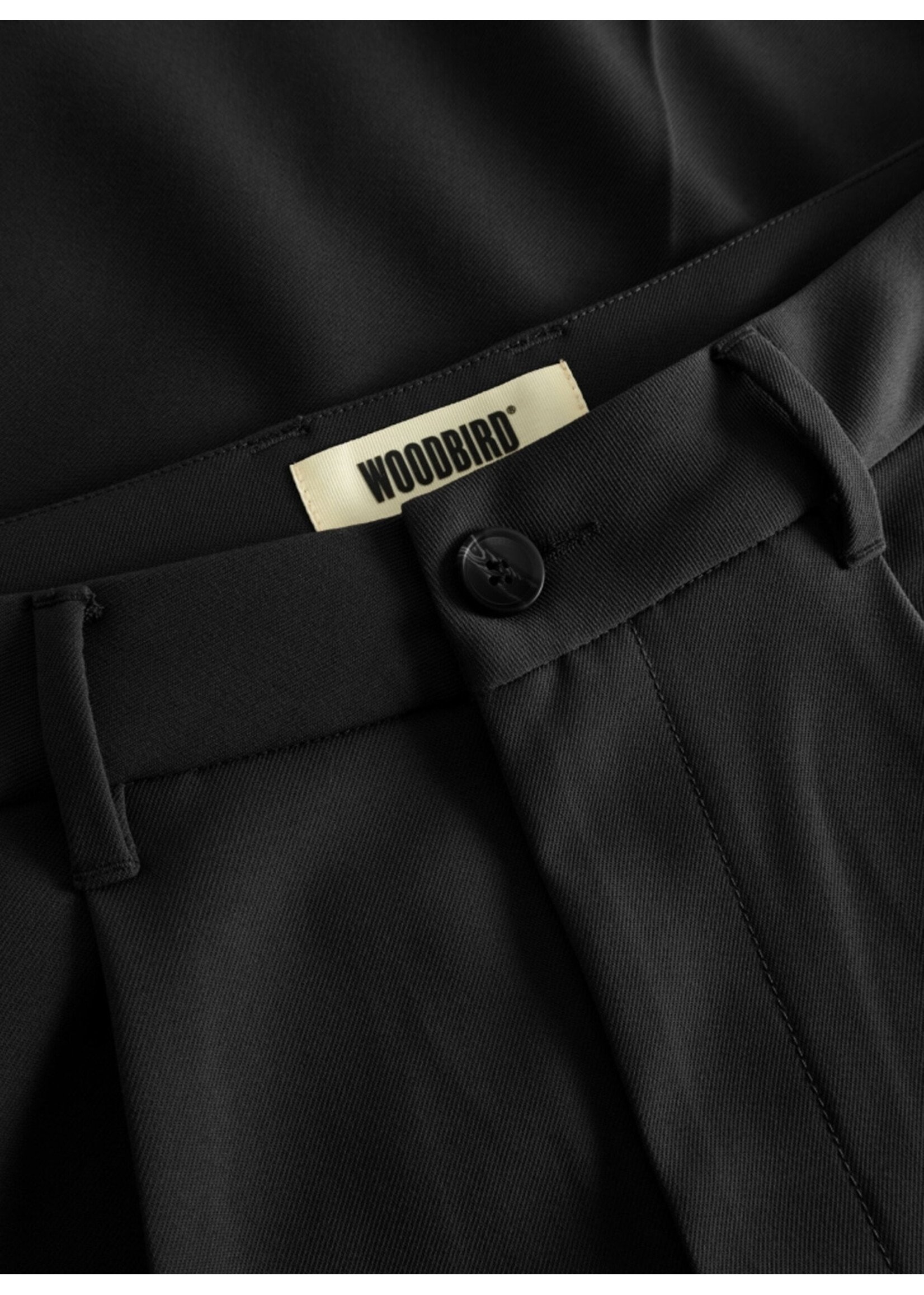Woodbird WBRick Nickle Pant Black 2546-200