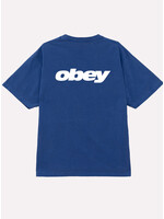 Obey Obey Bounce Heavy Tee Pigment Electric Indigo 167924254-EID
