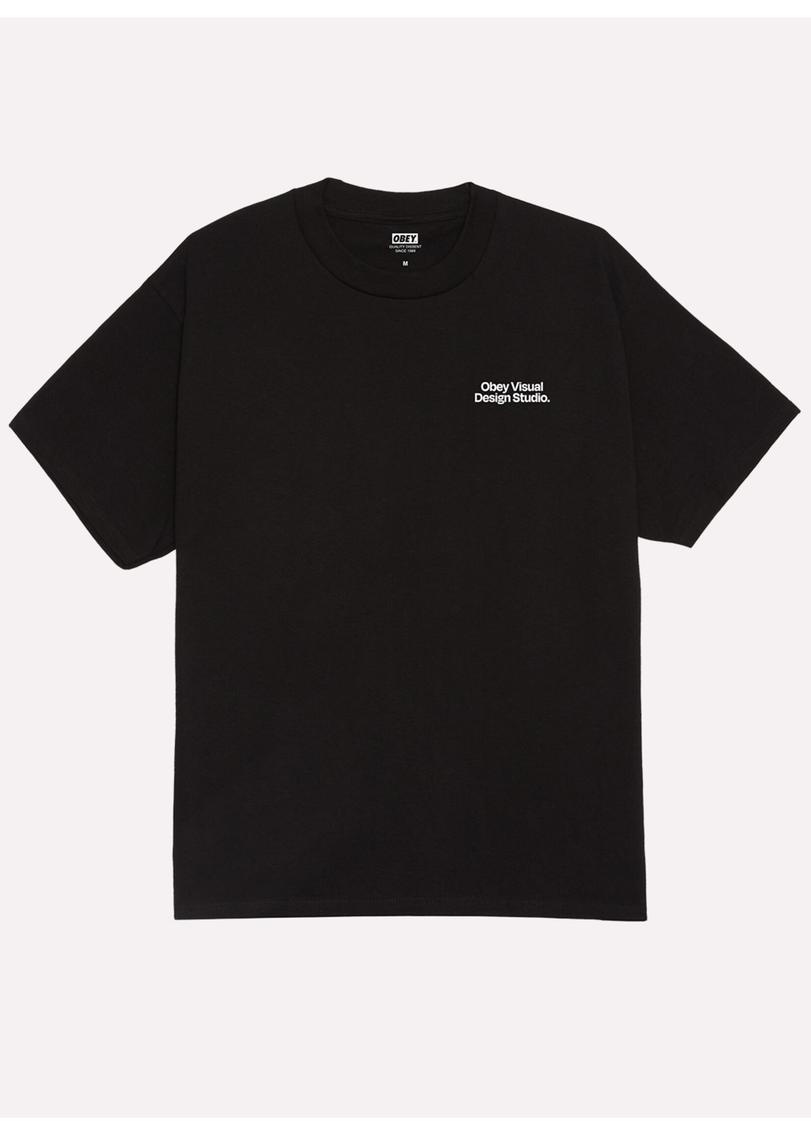 Obey Obey Visual Design Studio Tee Black 165264305-BLK
