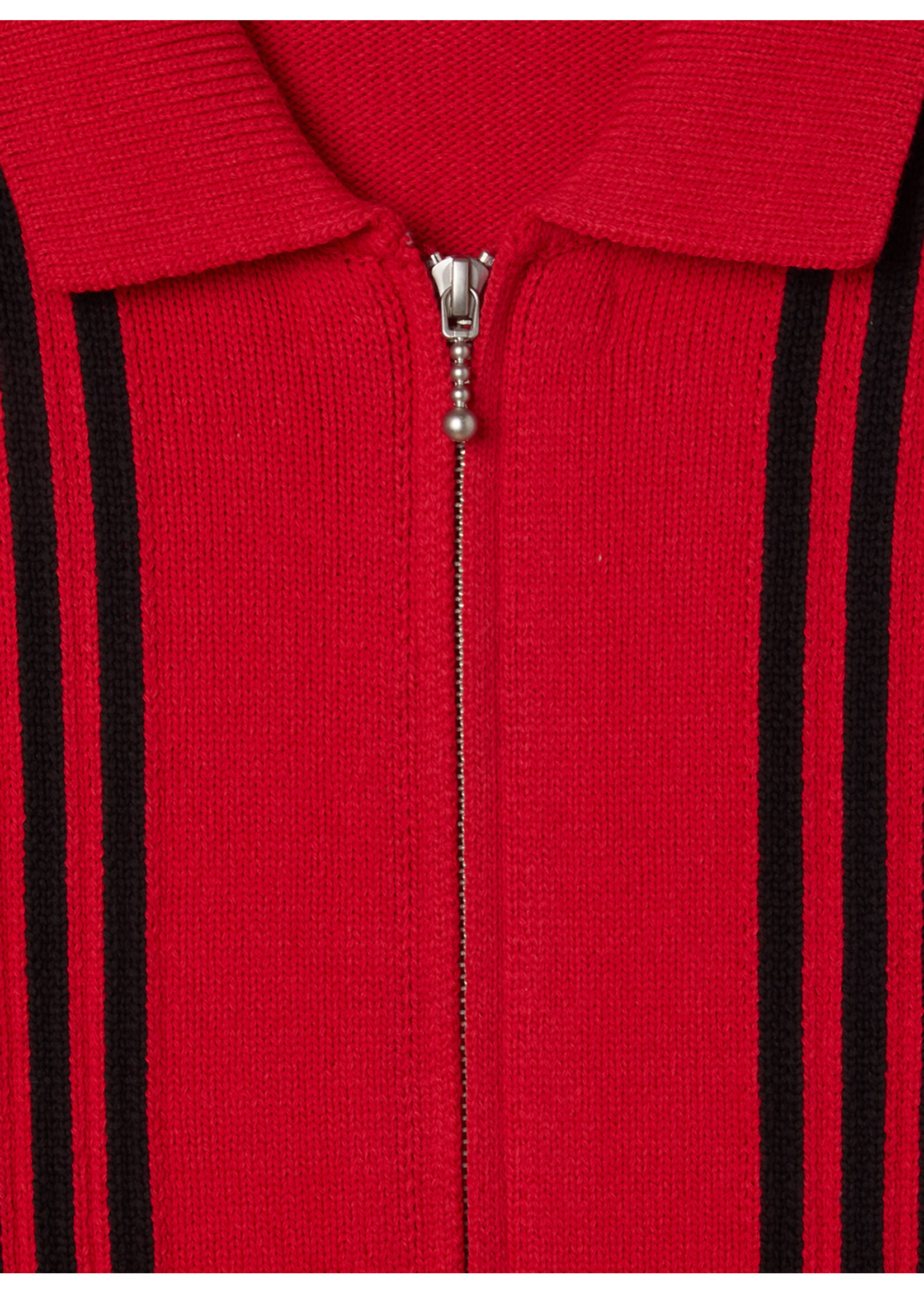 Obey Obey Matt Zip Up Sweater Red Multi 151010046-RDM