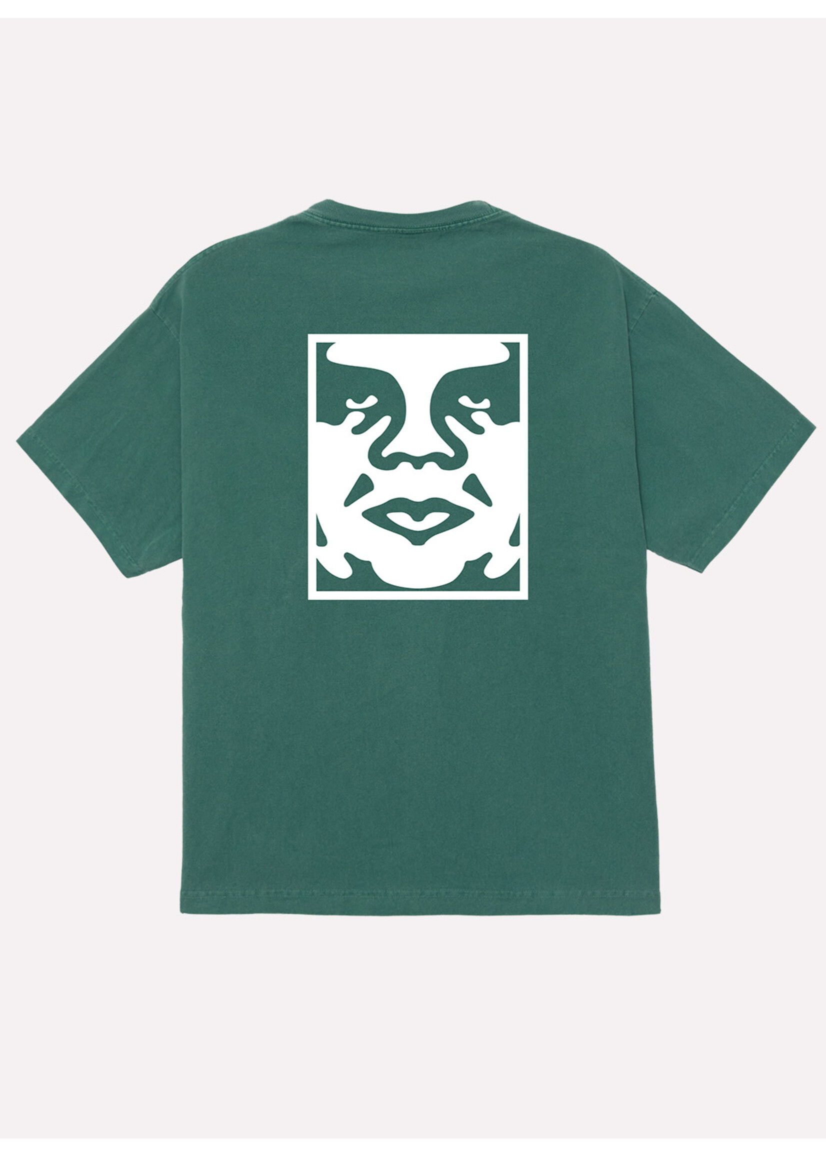 Obey Obey Bold Icon Face Heavy Tee Pigment Rain 167924099-RFR
