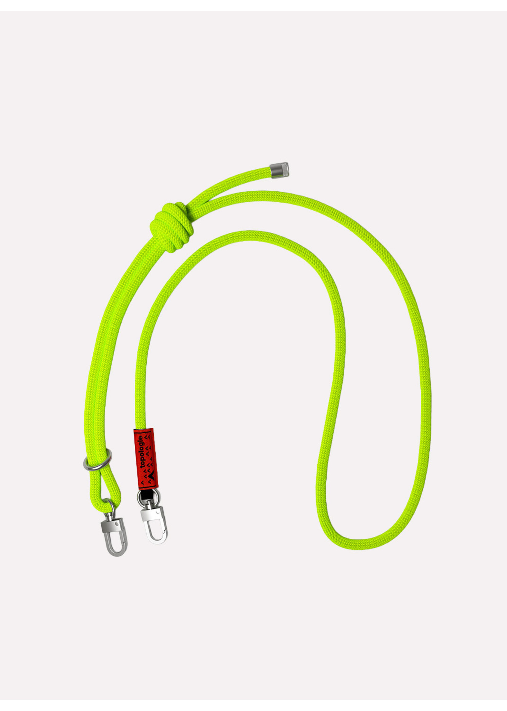 Topologie 8.0mm Rope Strap Neon Yellow Solid TP-WST-R08-NYS-00-BOX