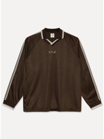 Polar Skate Co. Davie LS Shirt Chocolate/Ivory