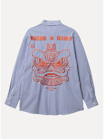 Woodbird WBBrooks Lion Shirt Light Blue 2616-714