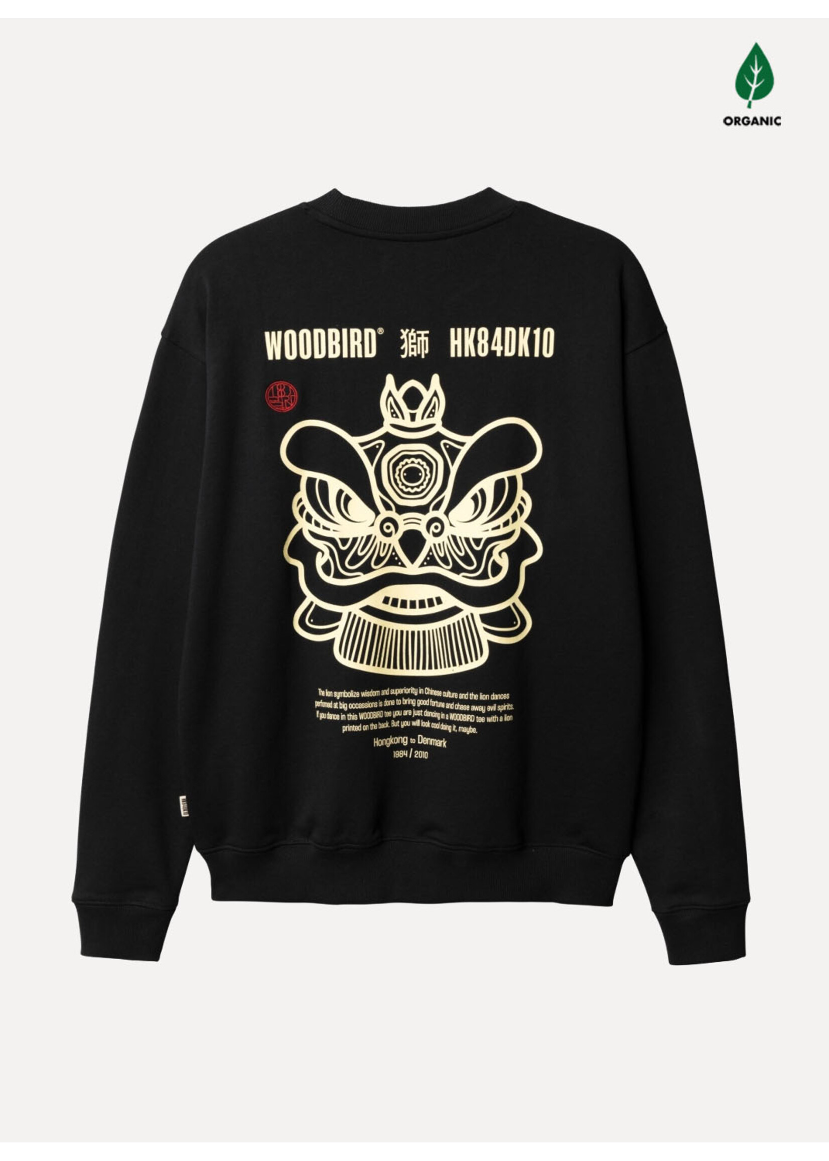 Woodbird WBCane Lion Crew Black 2616-600