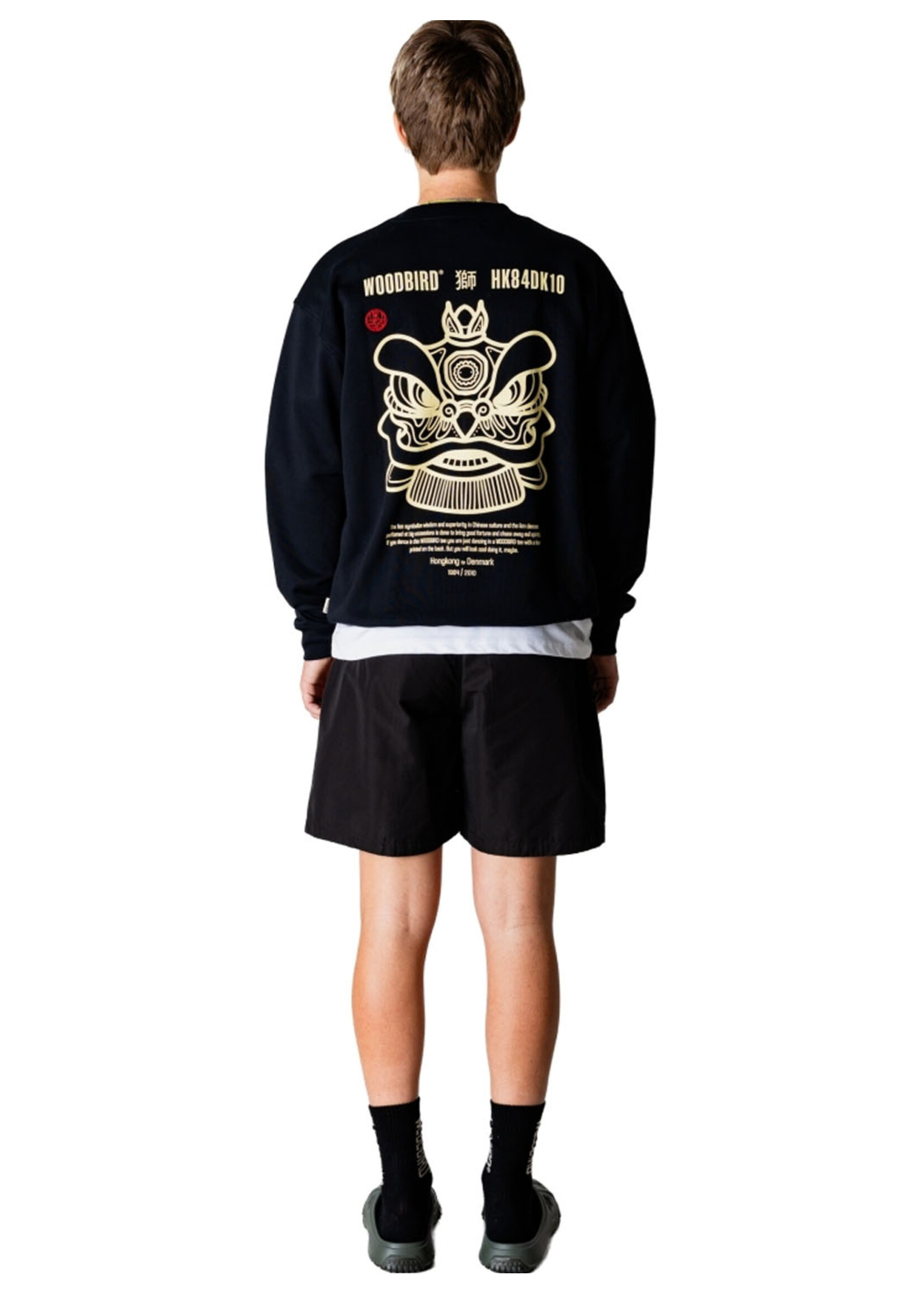 Woodbird WBCane Lion Crew Black 2616-600