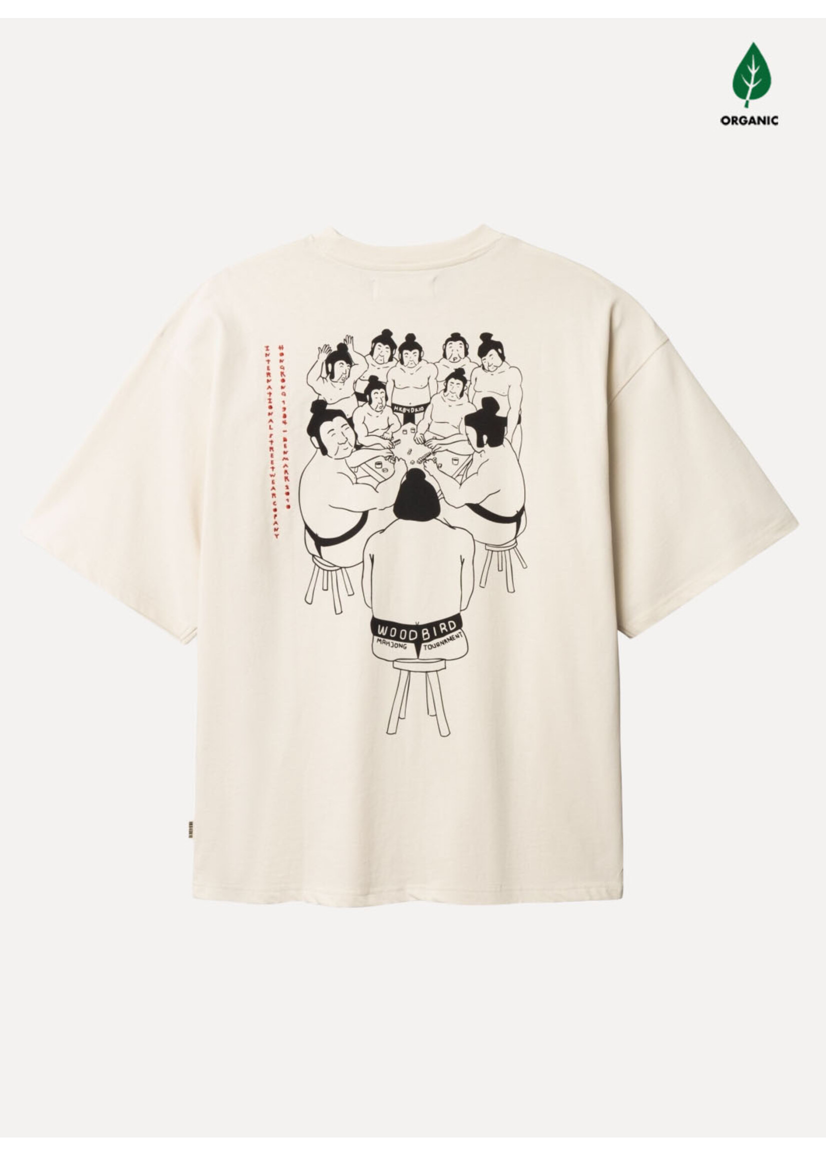 Woodbird WBBeam Suma Tee Off White 2616-406