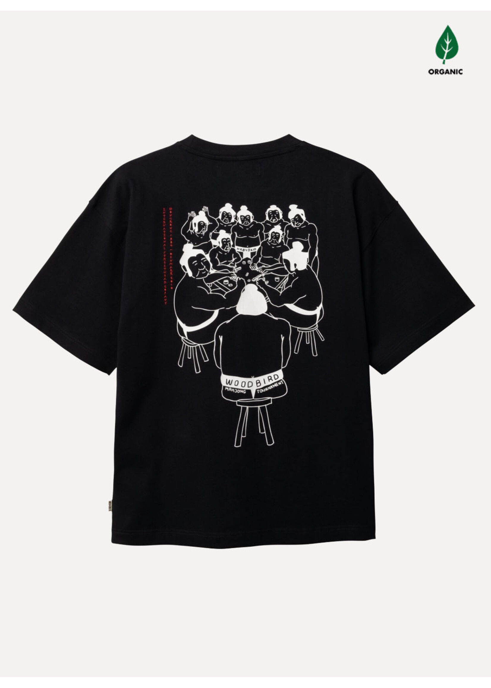 Woodbird WBBeam Suma Tee Black 2616-406