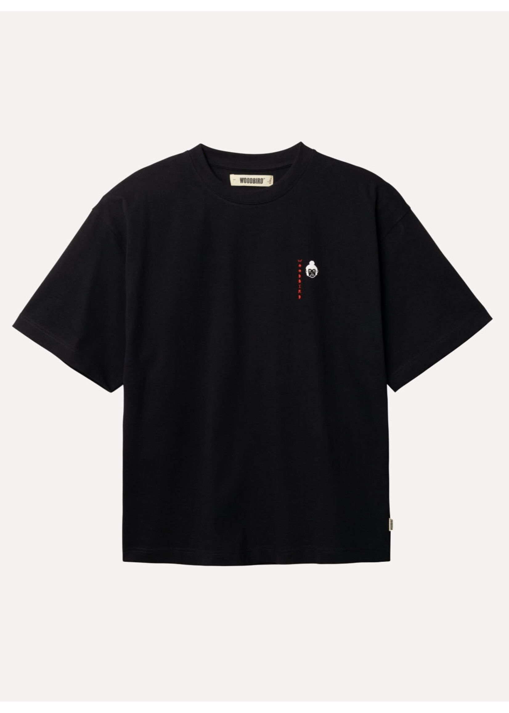 Woodbird WBBeam Suma Tee Black 2616-406