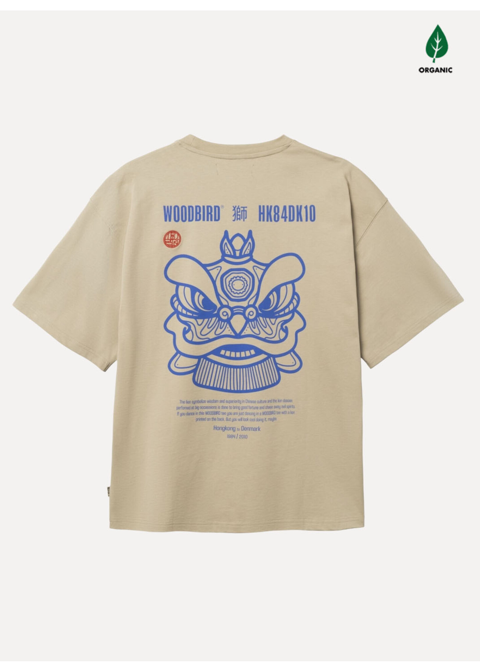 Woodbird WBBeam Lion Tee Stone 2616-404