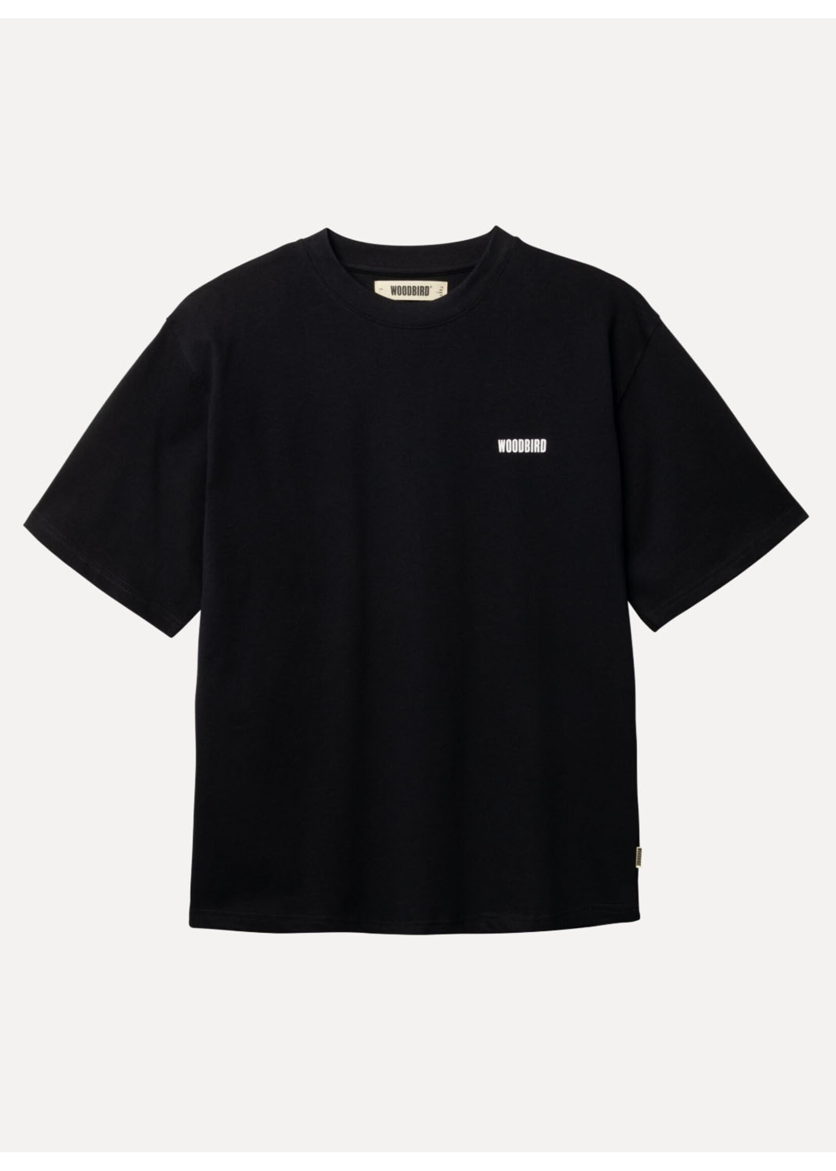 Woodbird WBBaine Sea Tee Black 2616-401