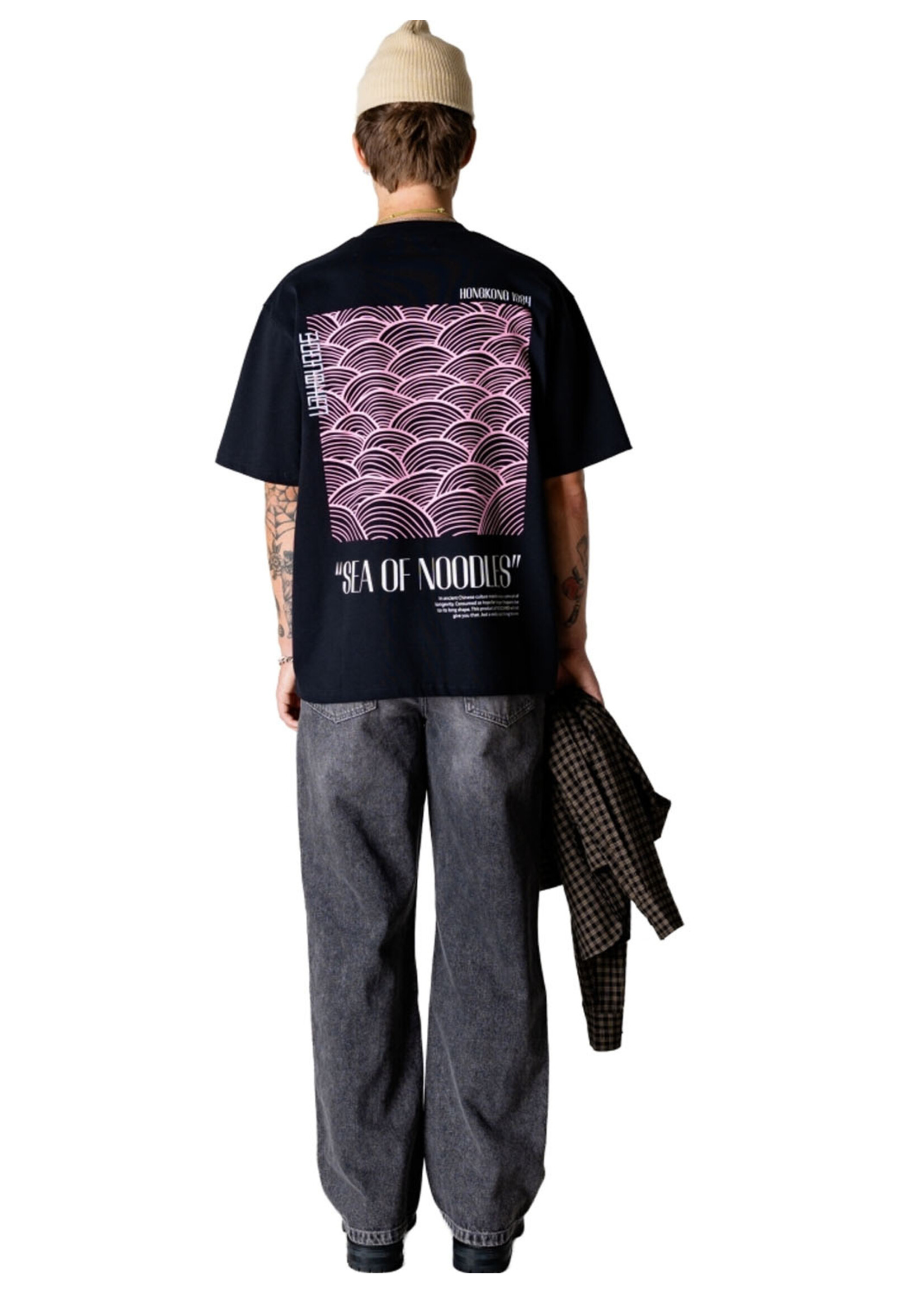 Woodbird WBBaine Sea Tee Black 2616-401