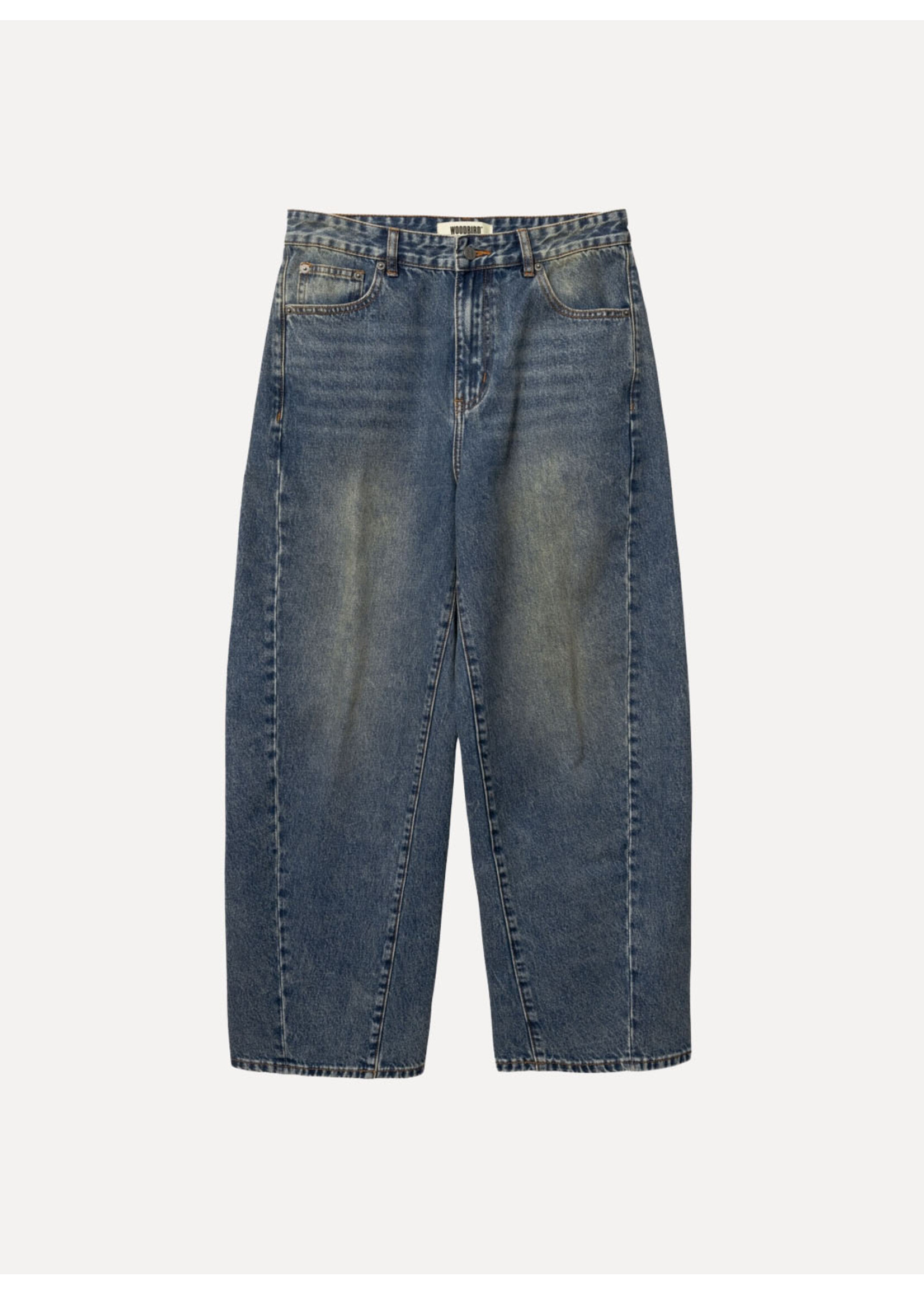 Woodbird WBGhat Twisted Jeans Blue Vintage 2616-111
