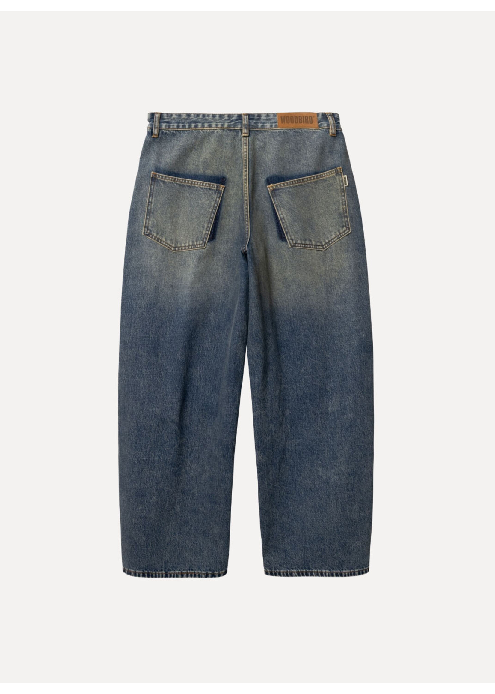 Woodbird WBGhat Twisted Jeans Blue Vintage 2616-111