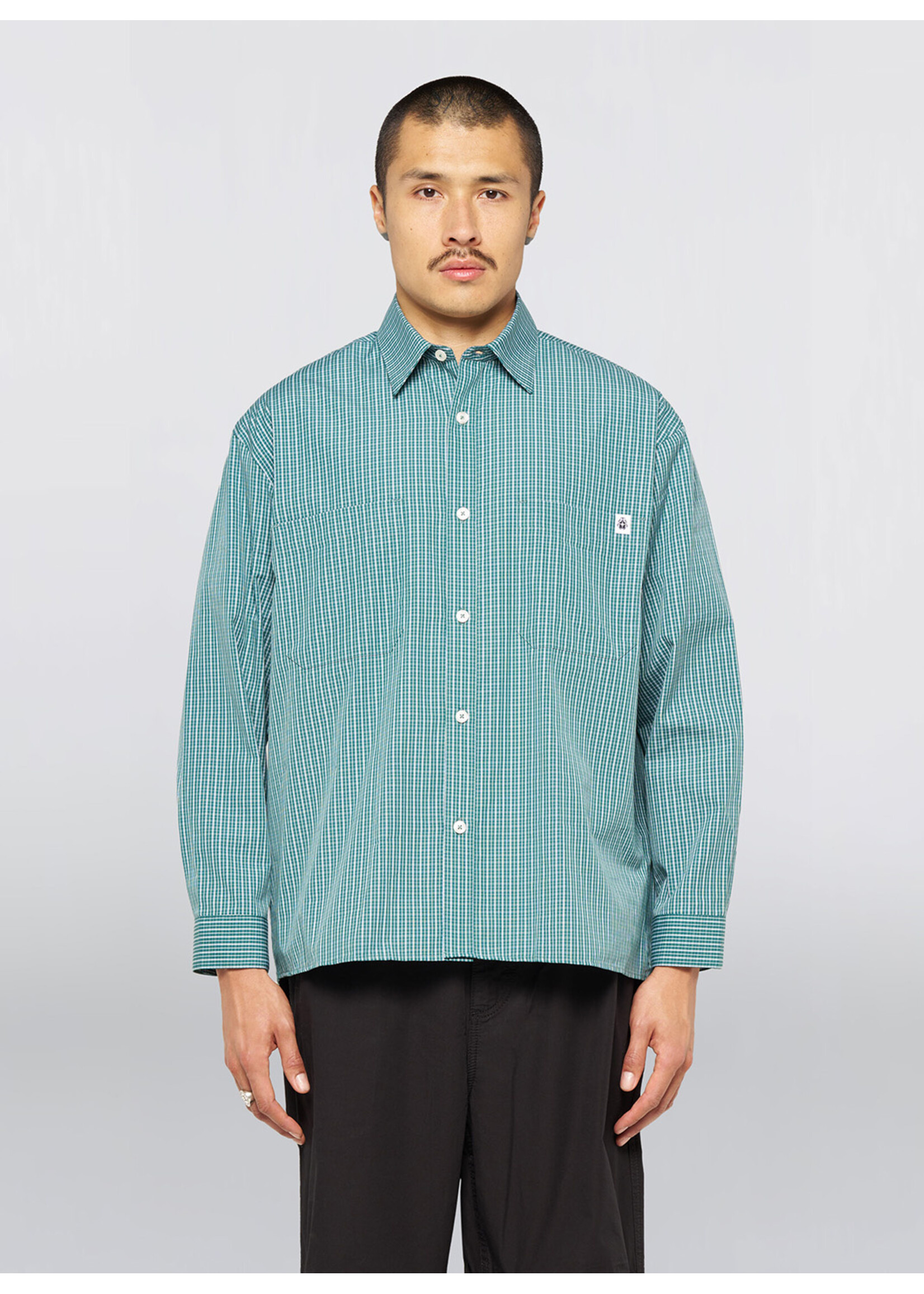 Edwin Ace Shirt LS Mediterranea I036607