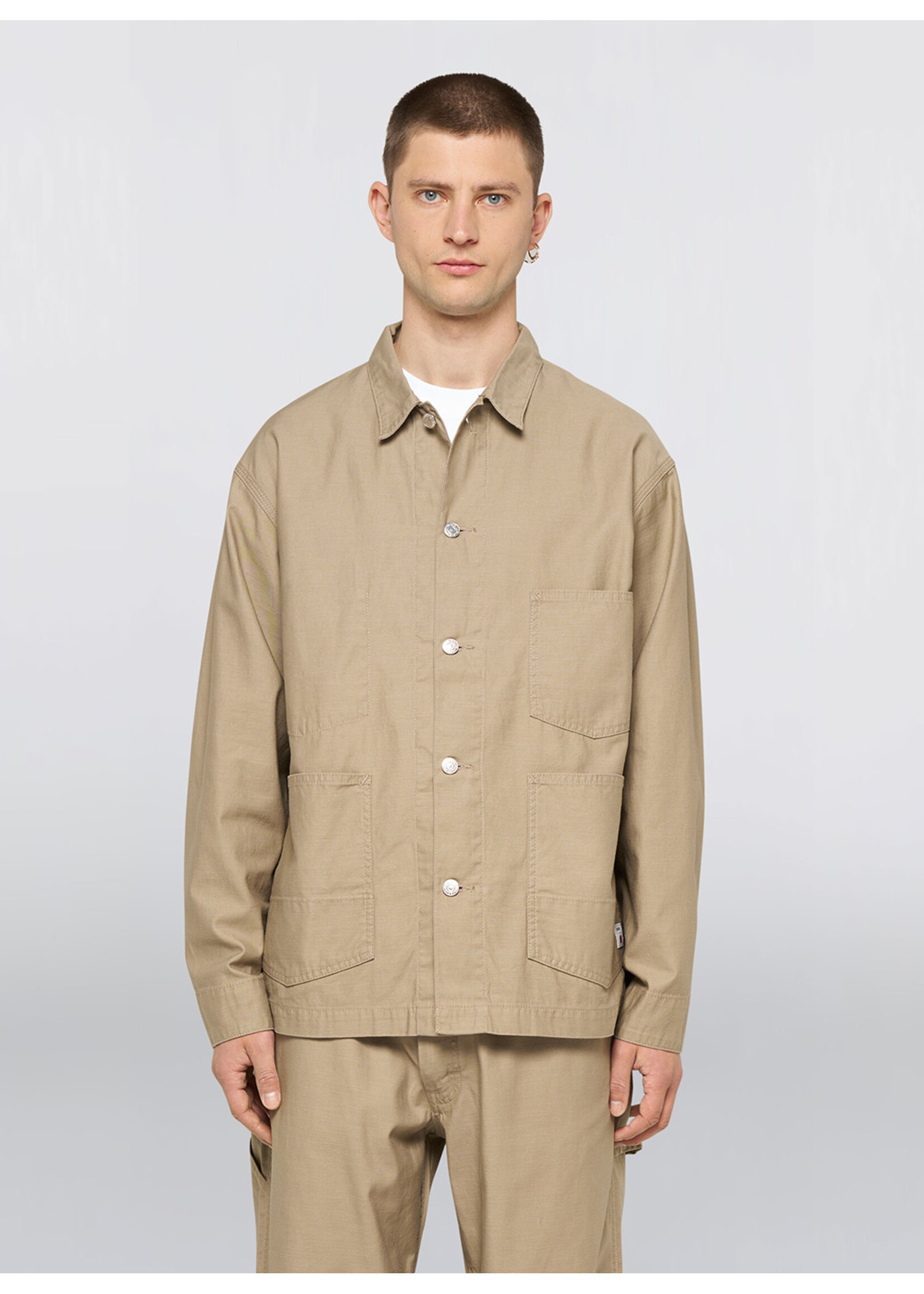 Edwin Coverall Beige I036714