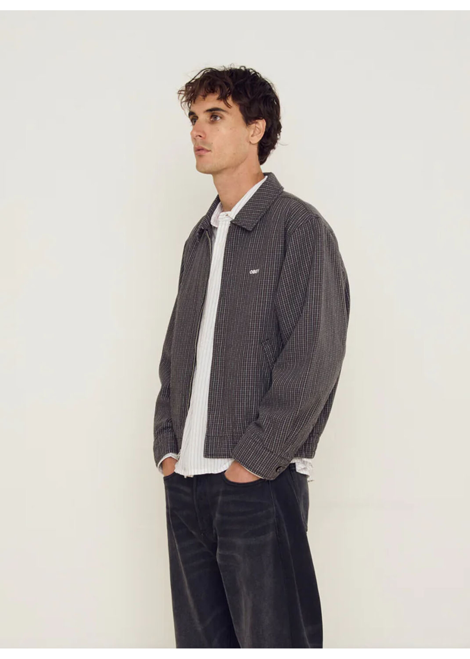 Obey Obey Luther Blouson Jacket Abbey Black Multi 121800616-BKM