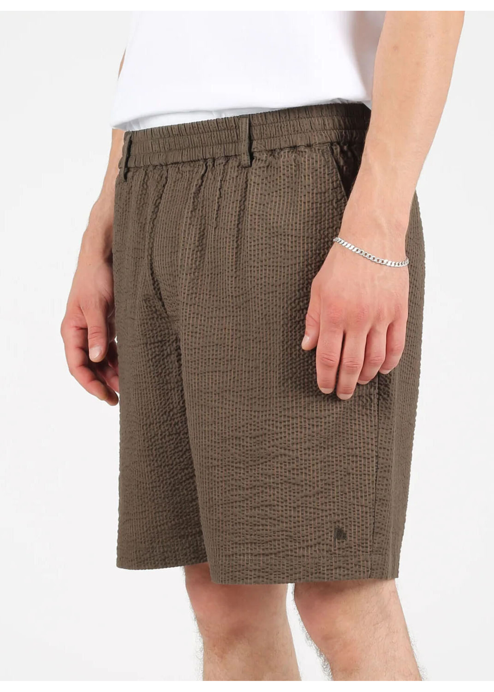 Wemoto Devon Seersucker Olive 271.704-608