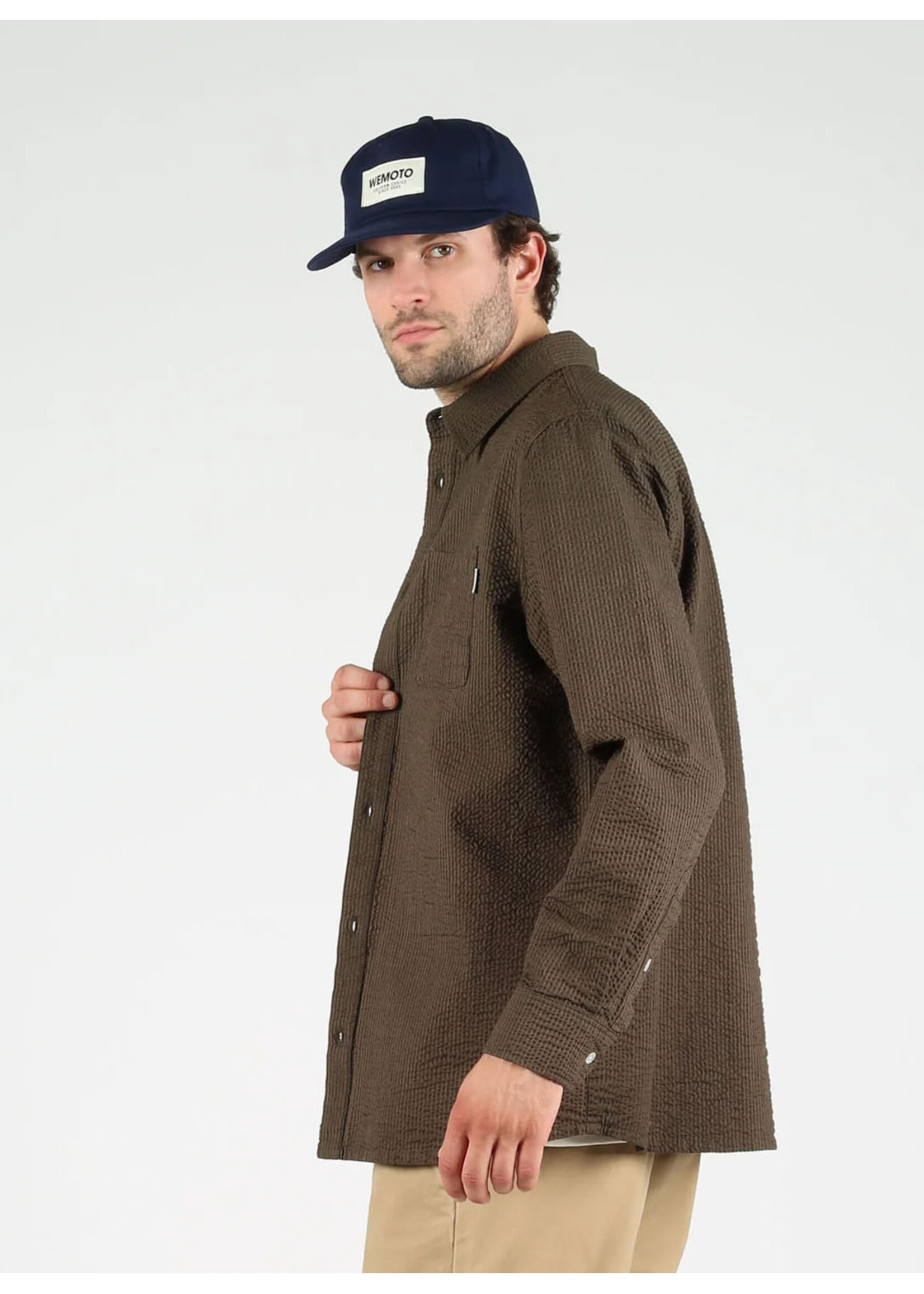 Wemoto Twain Shirt Olive 271.308-608